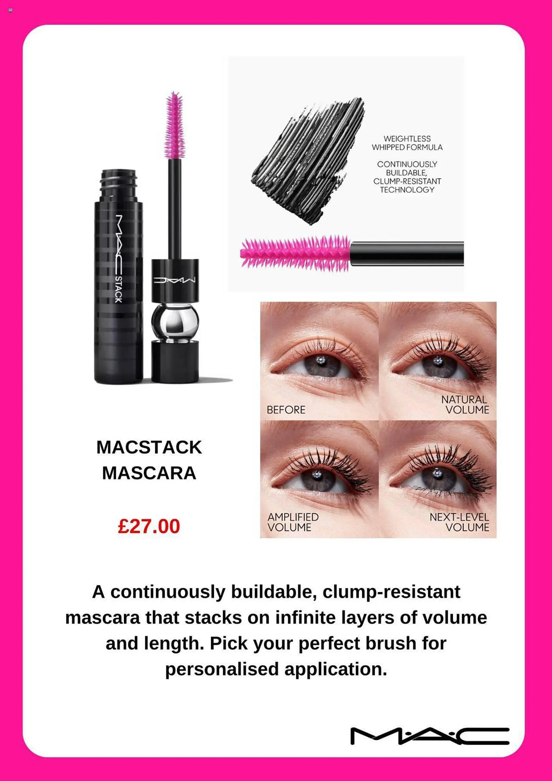 MAC Cosmetics leaflet from 19 December to 19 January 2024 - Catalogue Page 8