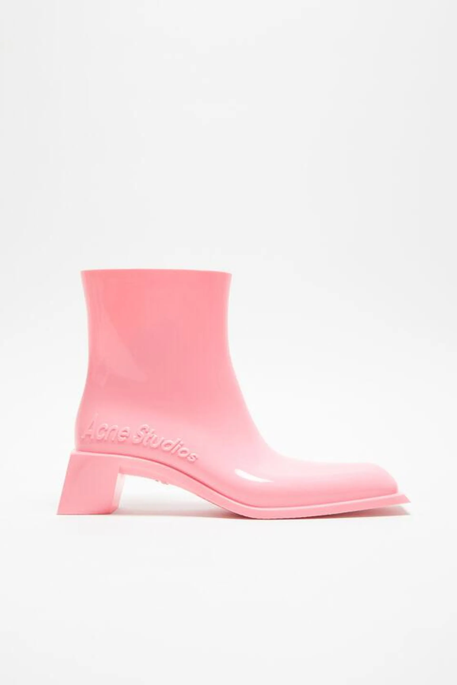 Rubber ankle boots