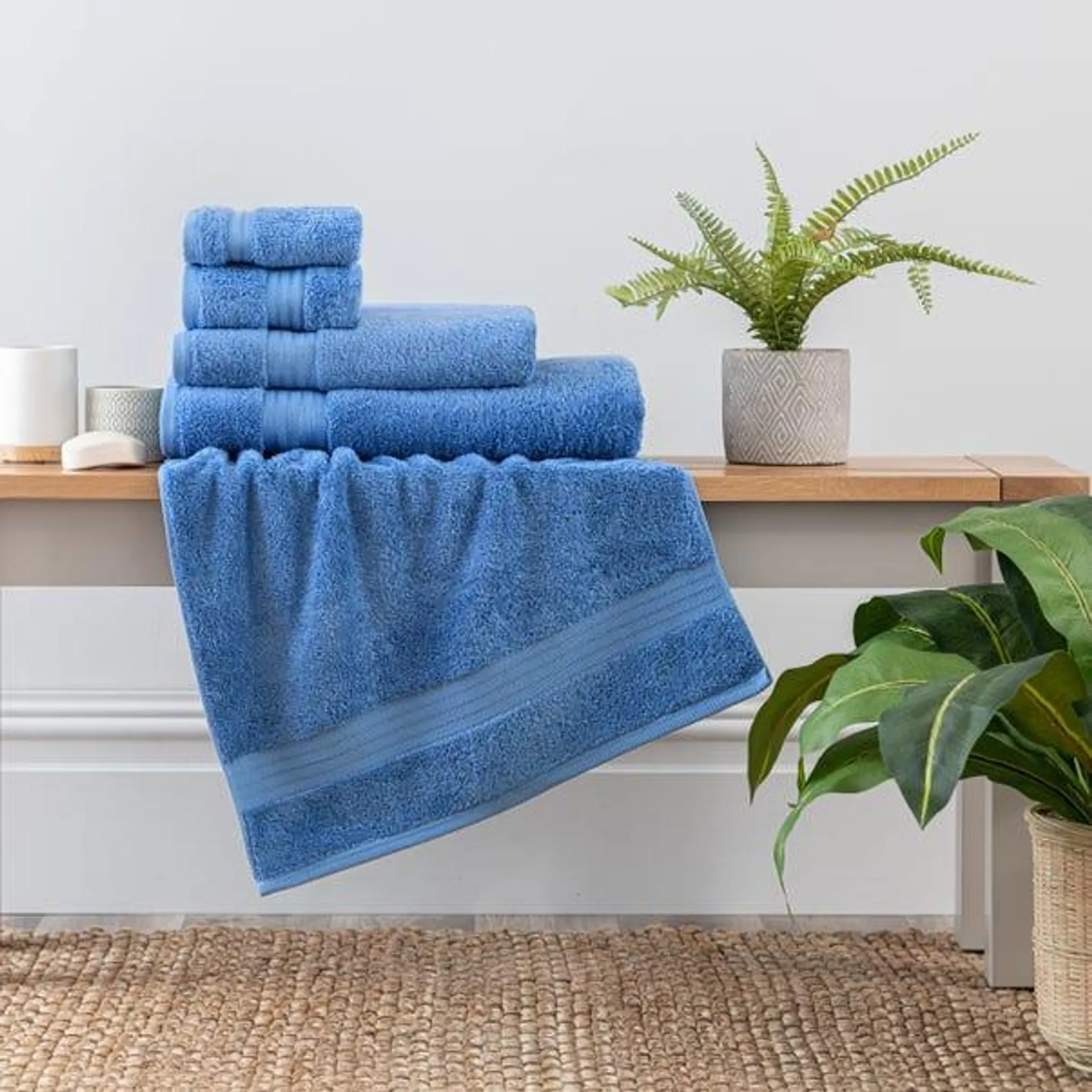 Cornflower Egyptian Cotton Towel