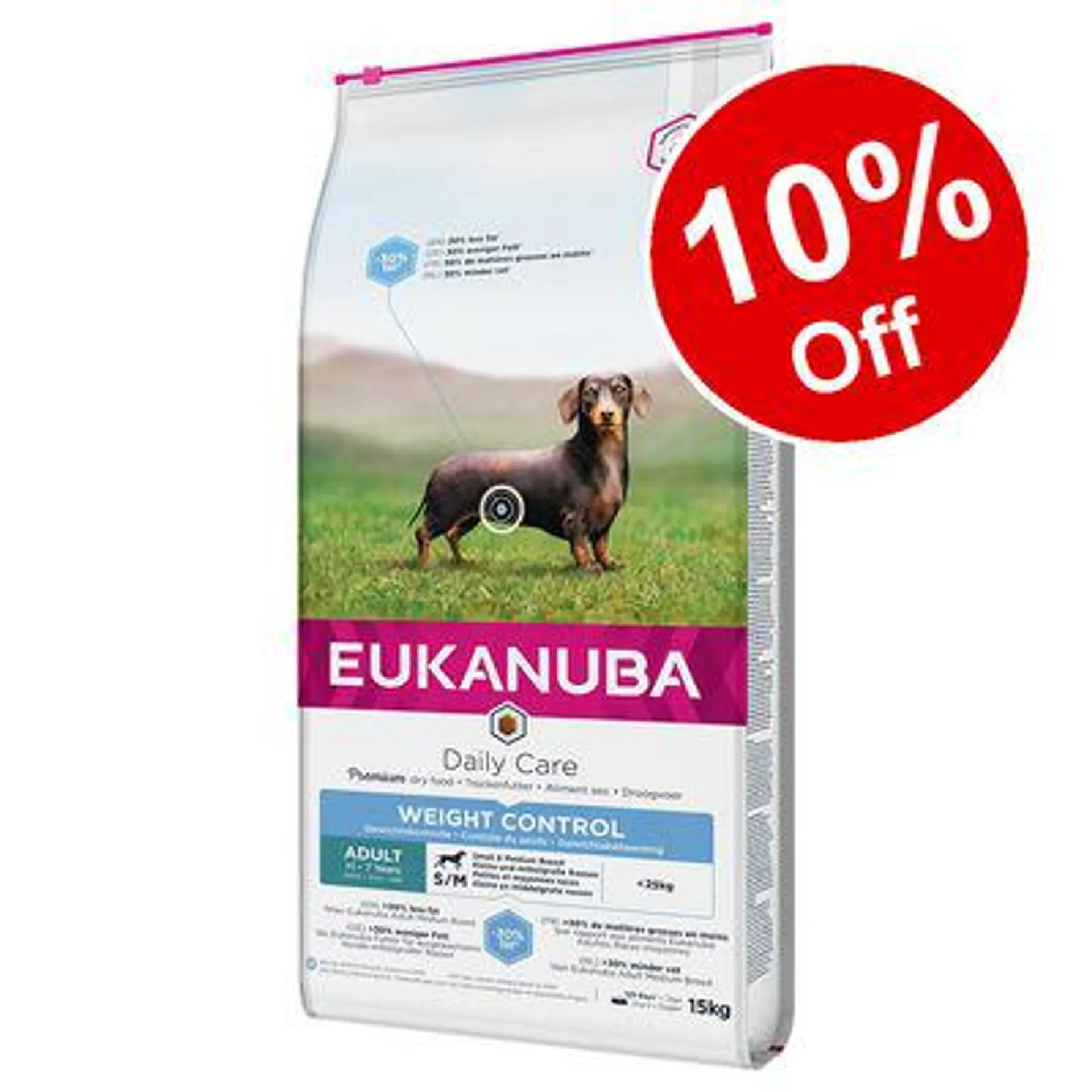 12kg/15kg Eukanuba Dry Dog Food - 10% Off! *