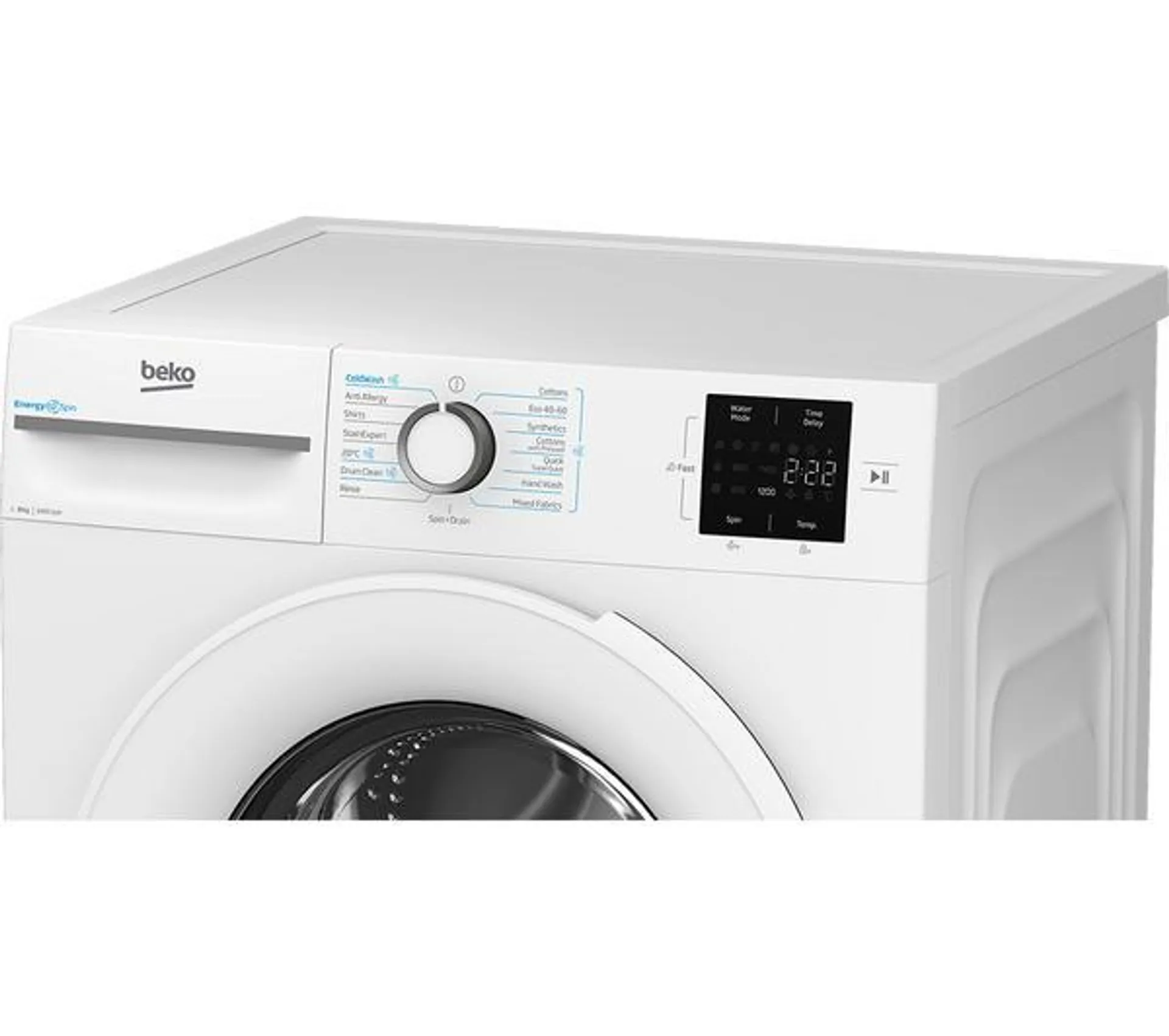 BEKO EnergySpin BM3WT3841W 8 kg 1400 Spin Washing Machine - White