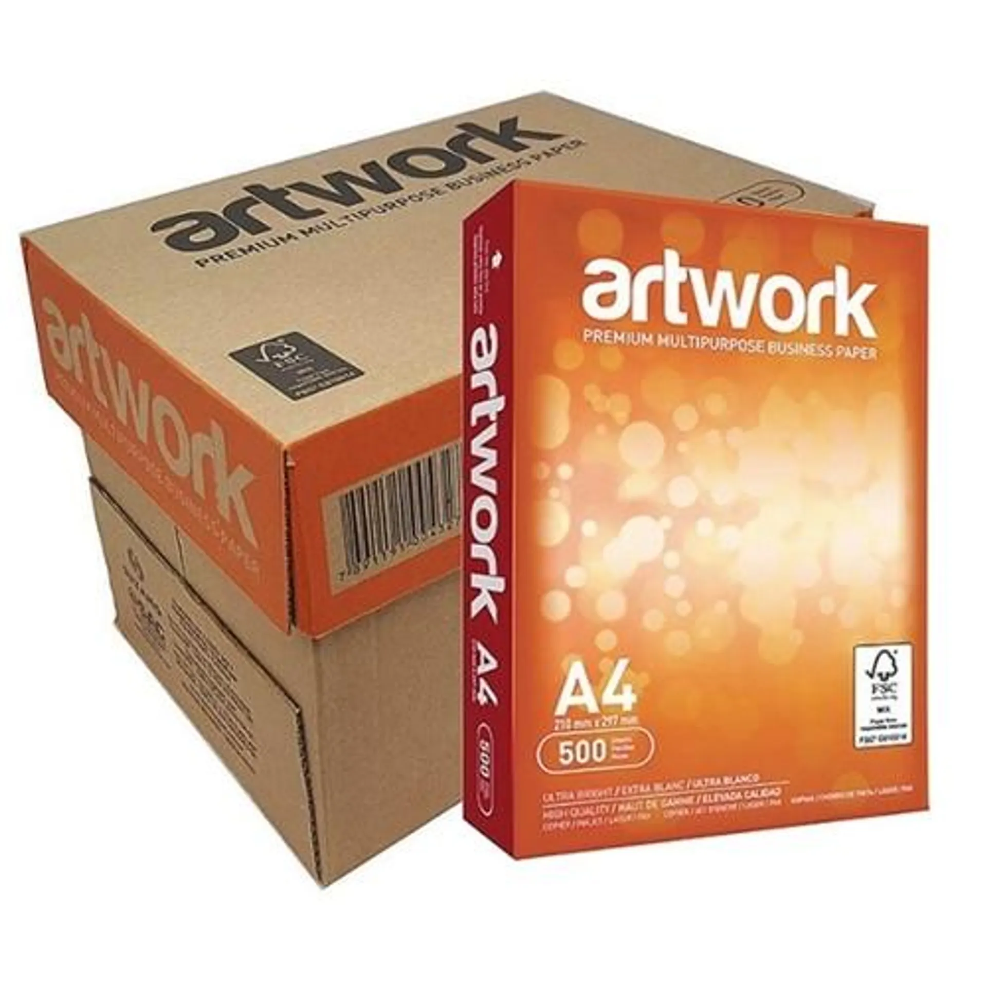 Artwork A4 White Paper 75gsm (Pack of 2500) EH00432