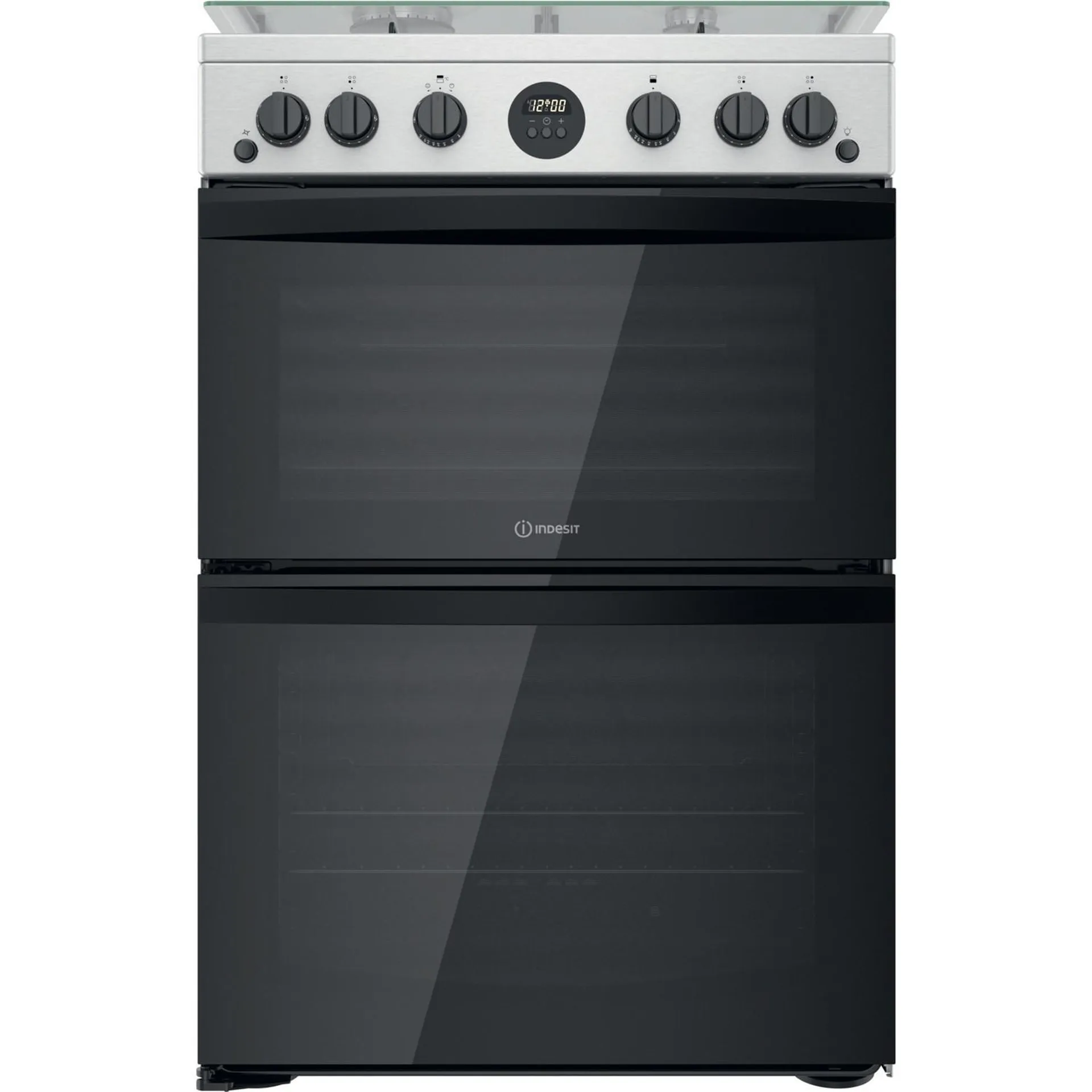 Indesit 60cm Gas Cooker - Stainless Steel