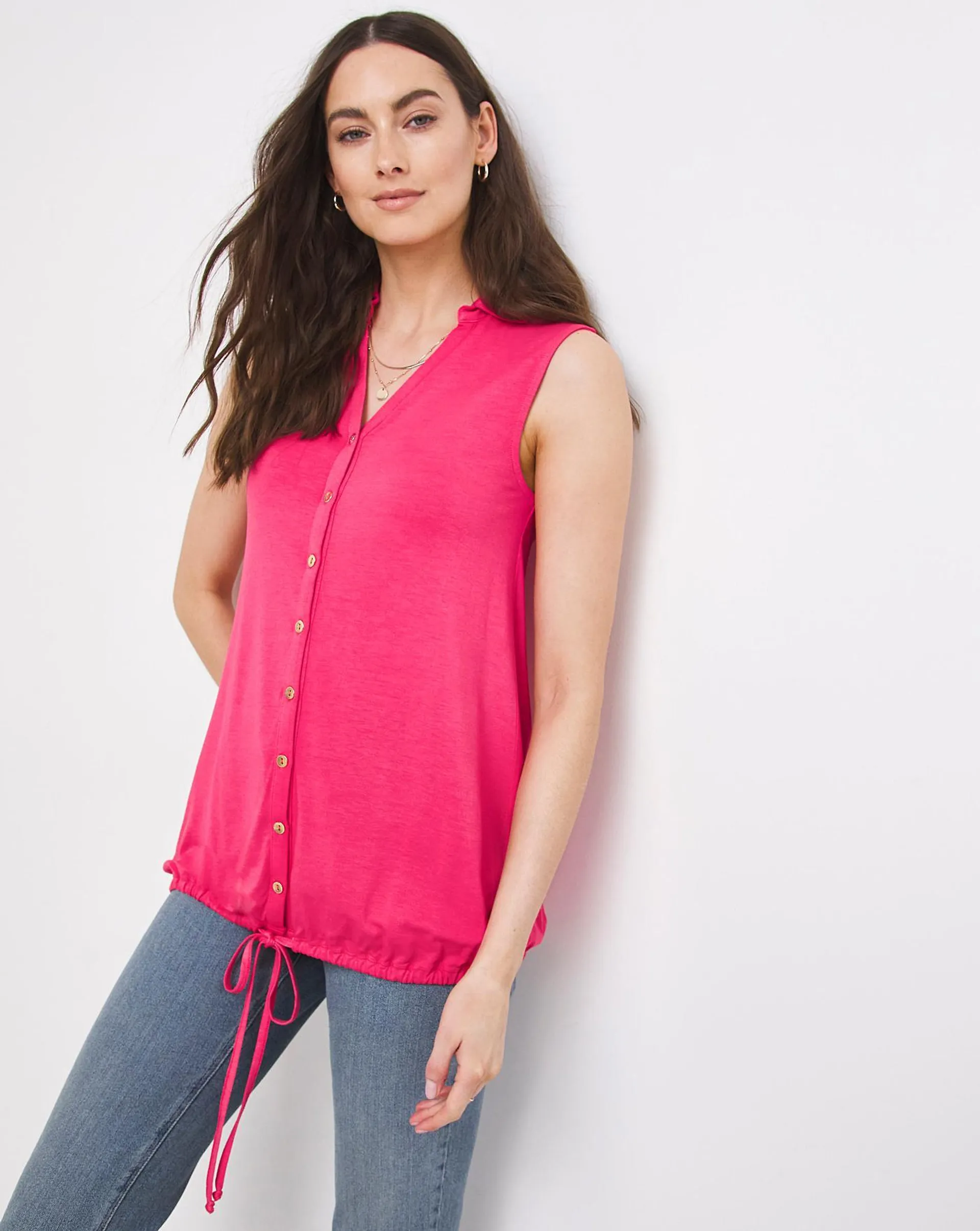 Julipa Sleeveless Jersey Shirt