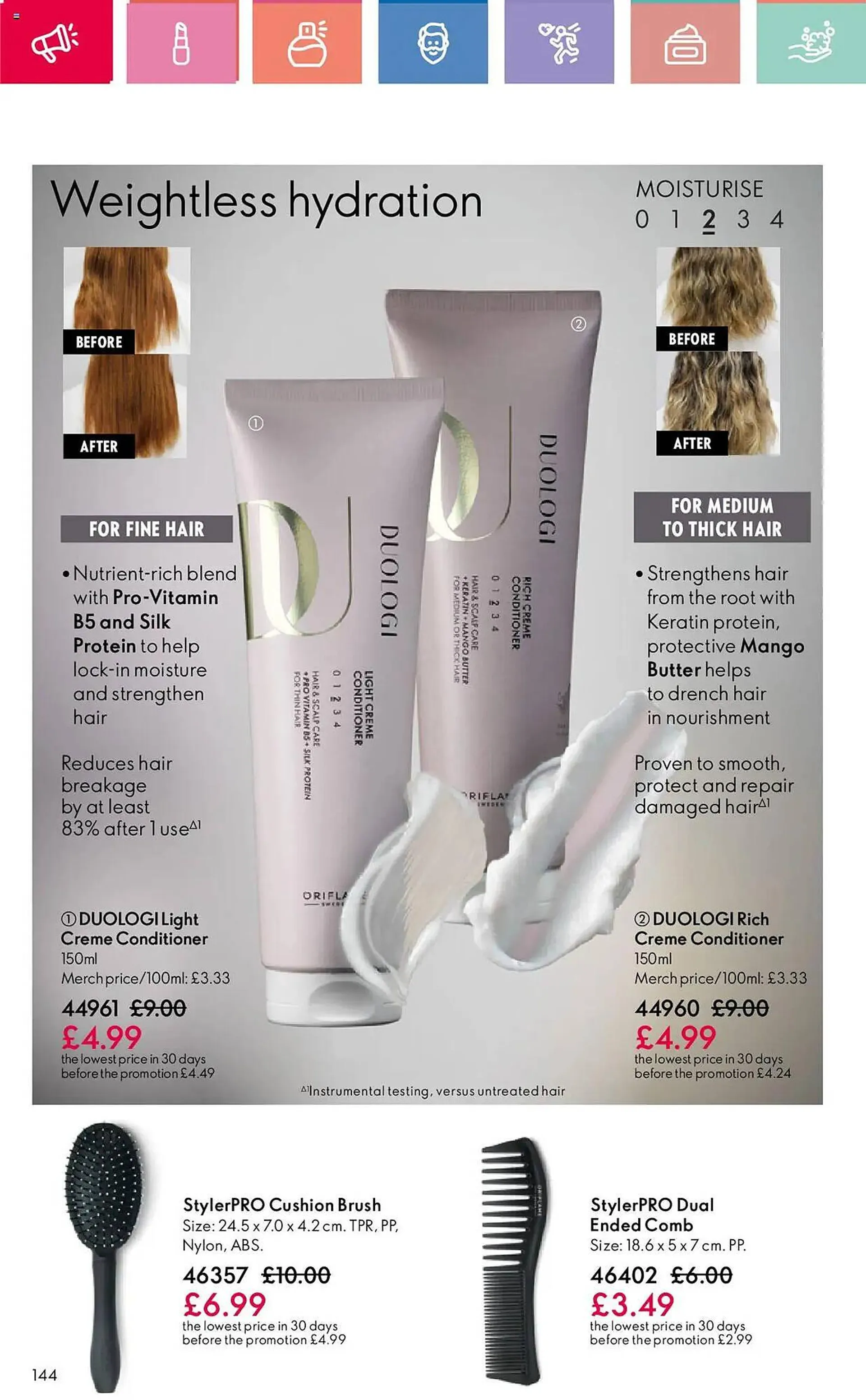 Oriflame leaflet from 3 January to 22 January 2025 - Catalogue Page 144