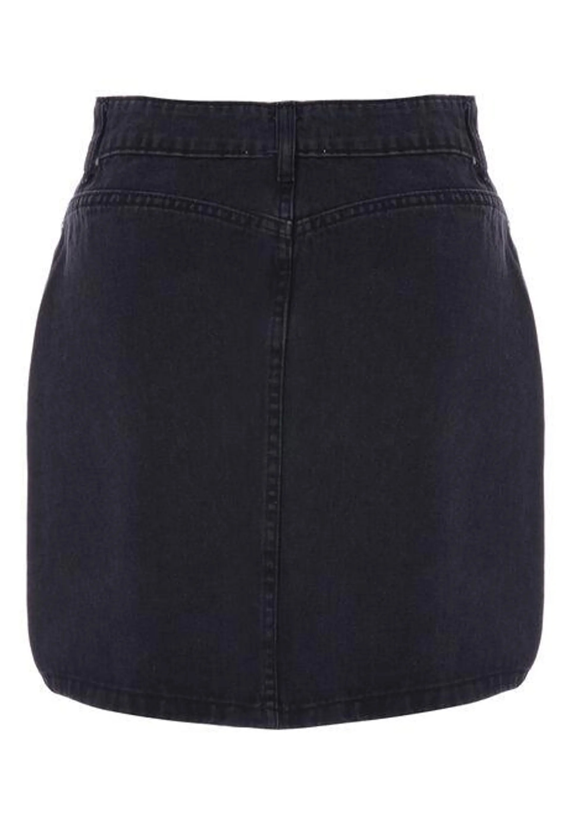 Womens Black Mini Skirt