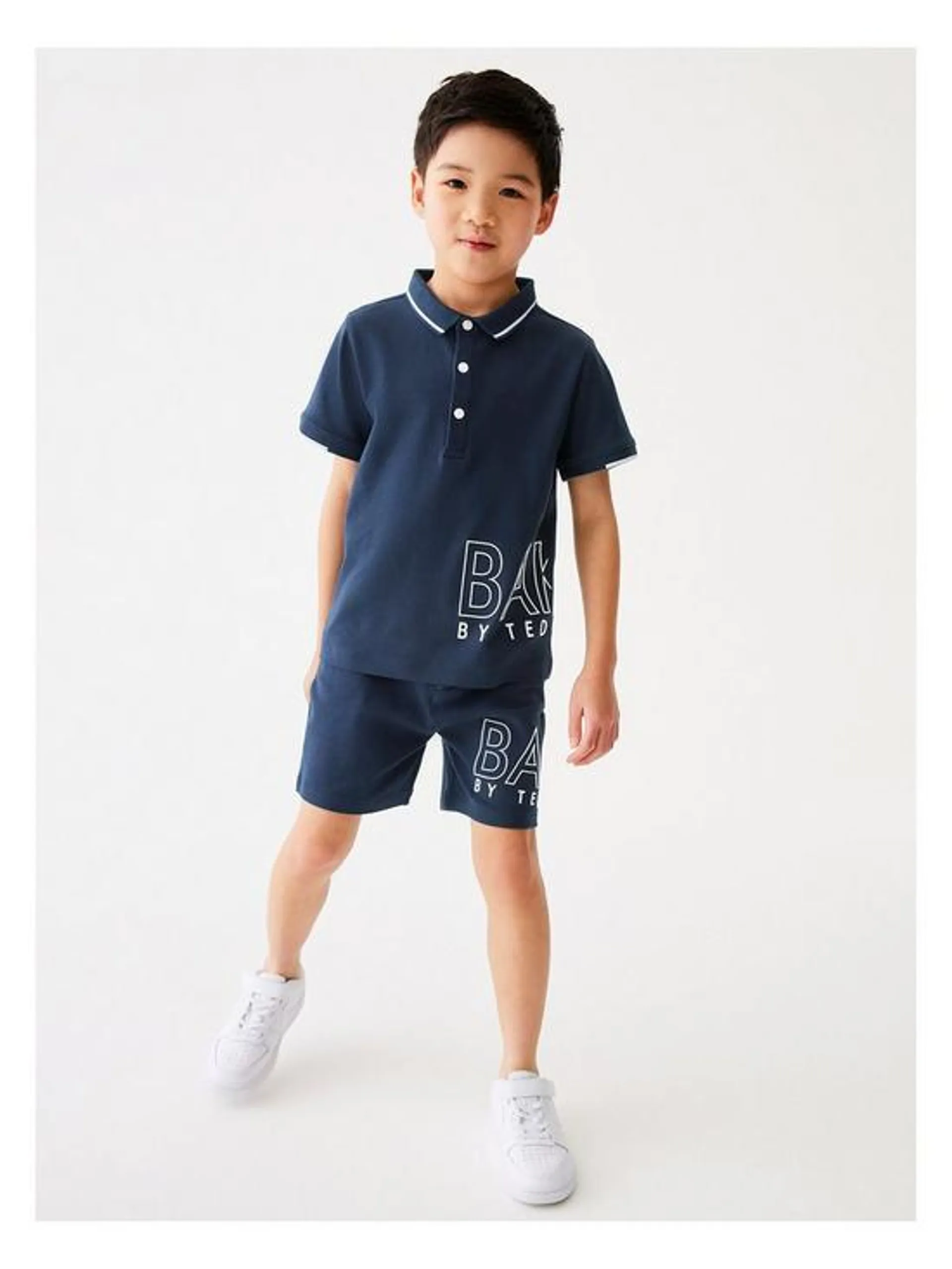 Boys Wrap Polo Set