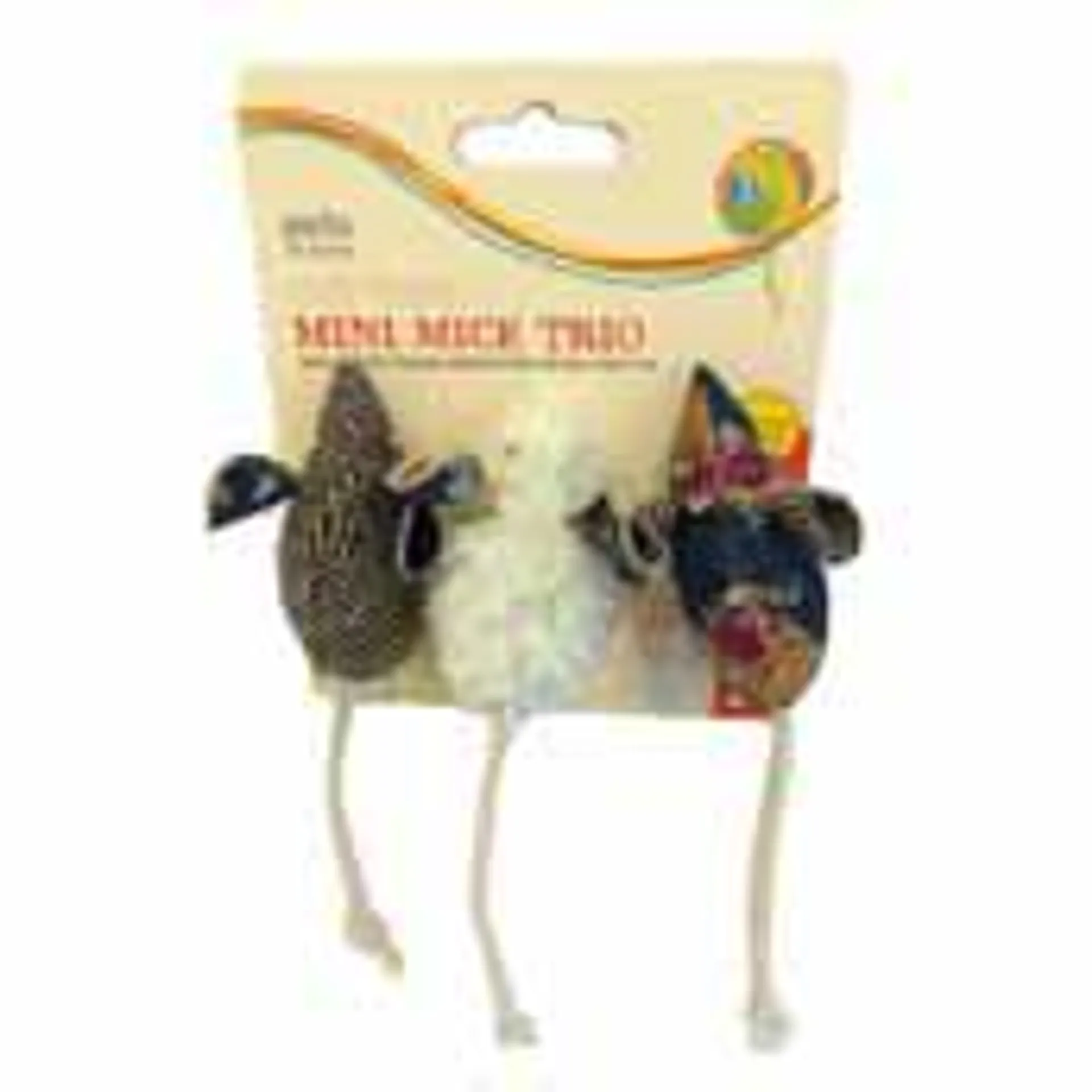 Floral 3 Pack Mini Mice Cat Toy