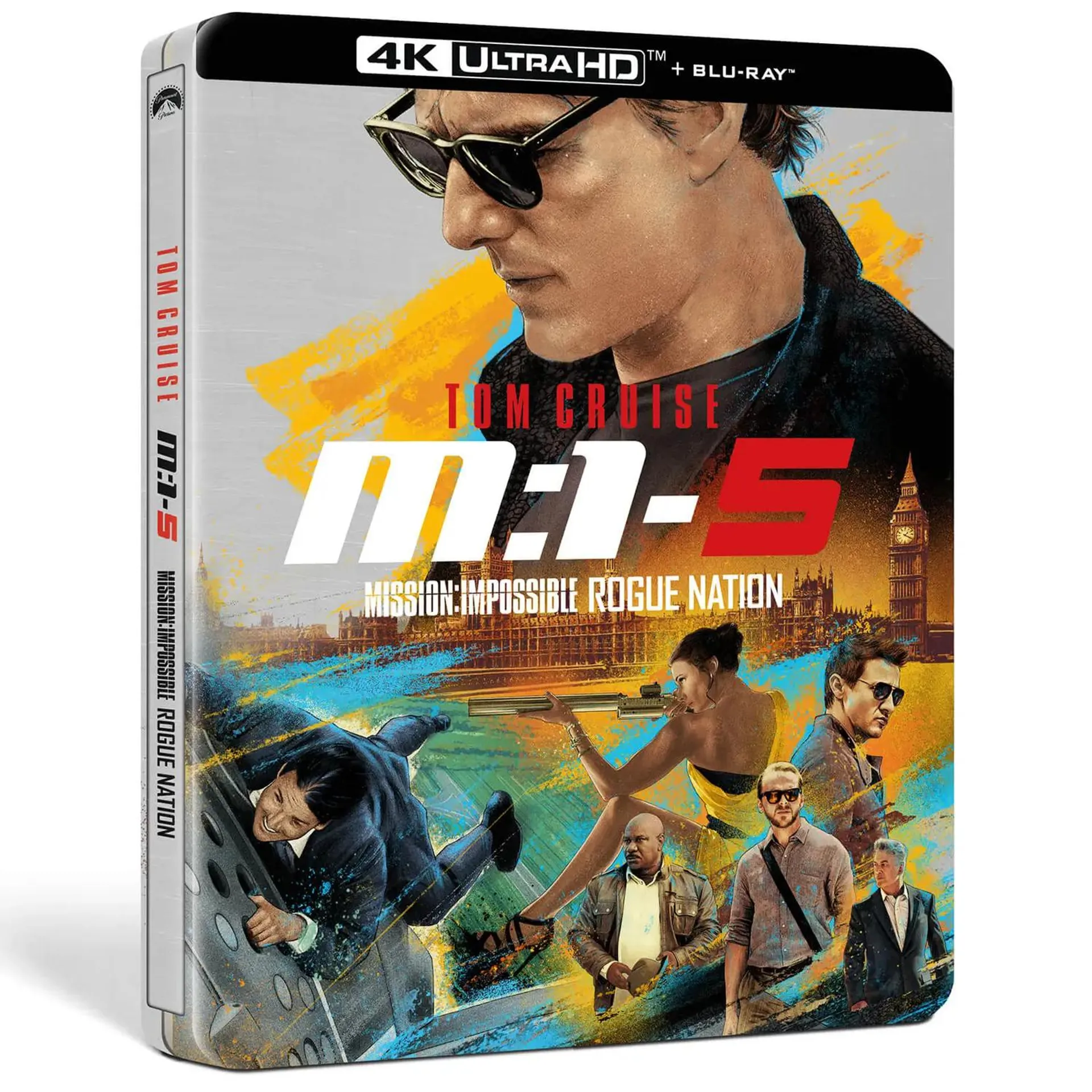 Mission Impossible Rogue Nation 4K Ultra HD Steelbook (includes Blu-ray)