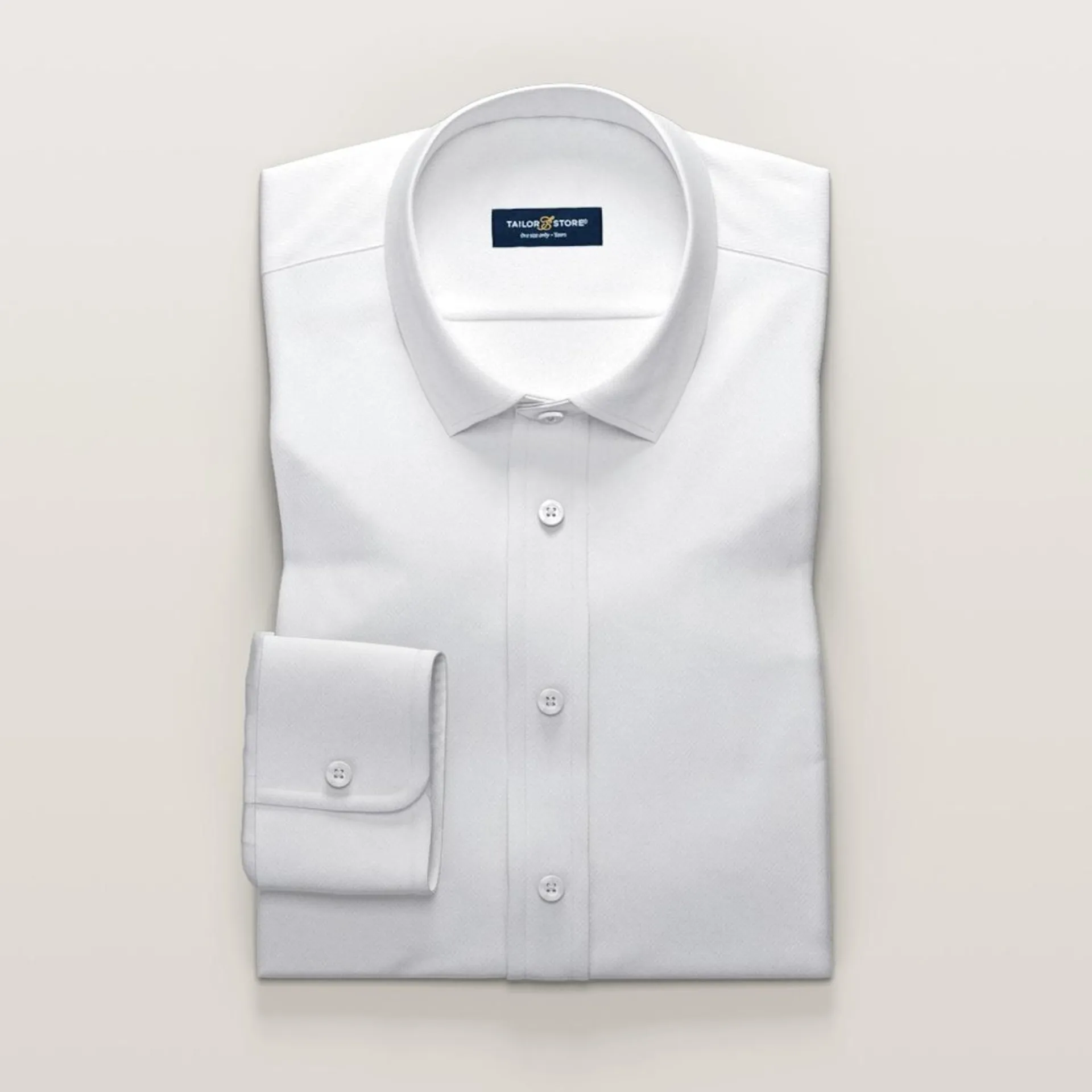 White luxurious business shirt