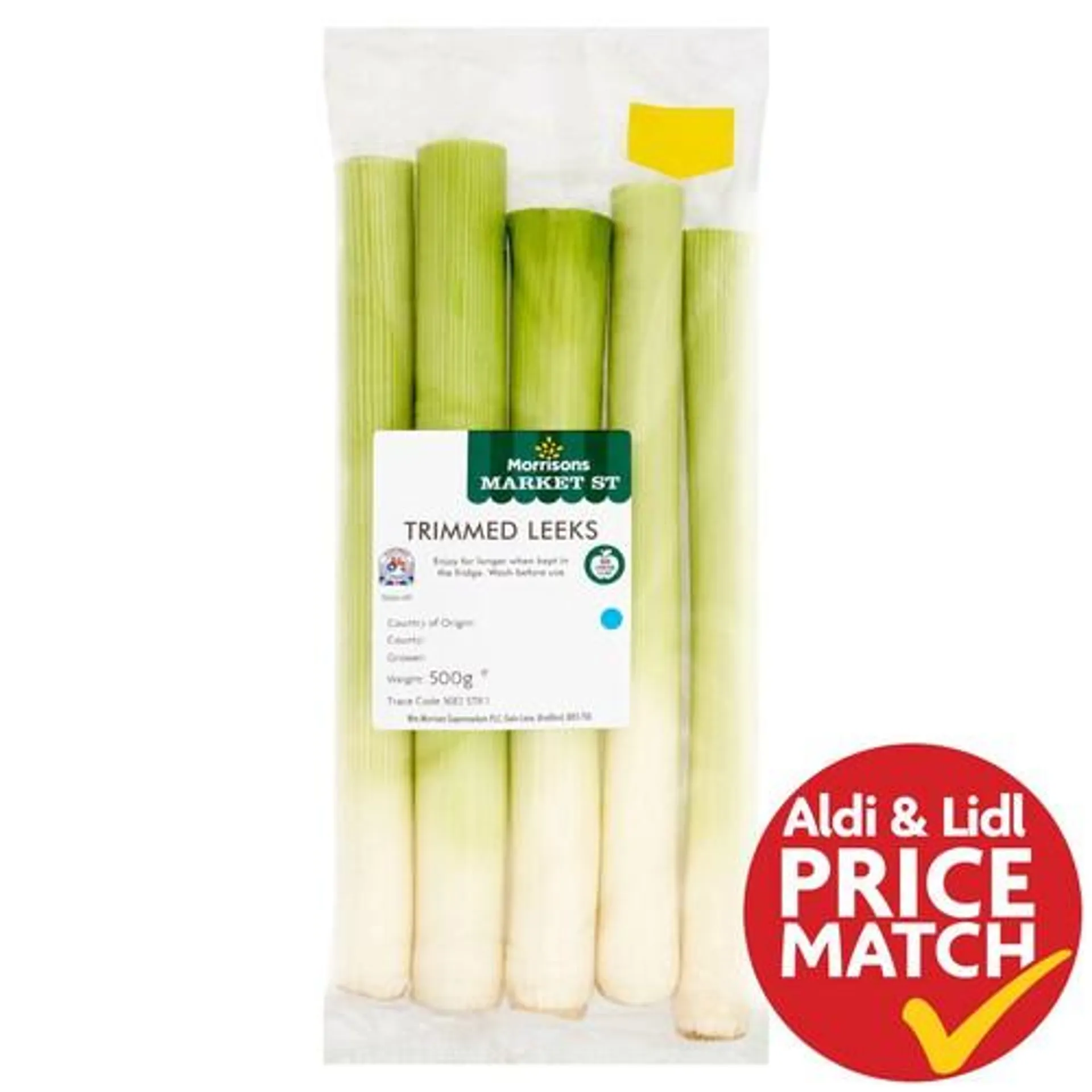 Morrisons Trimmed Leeks