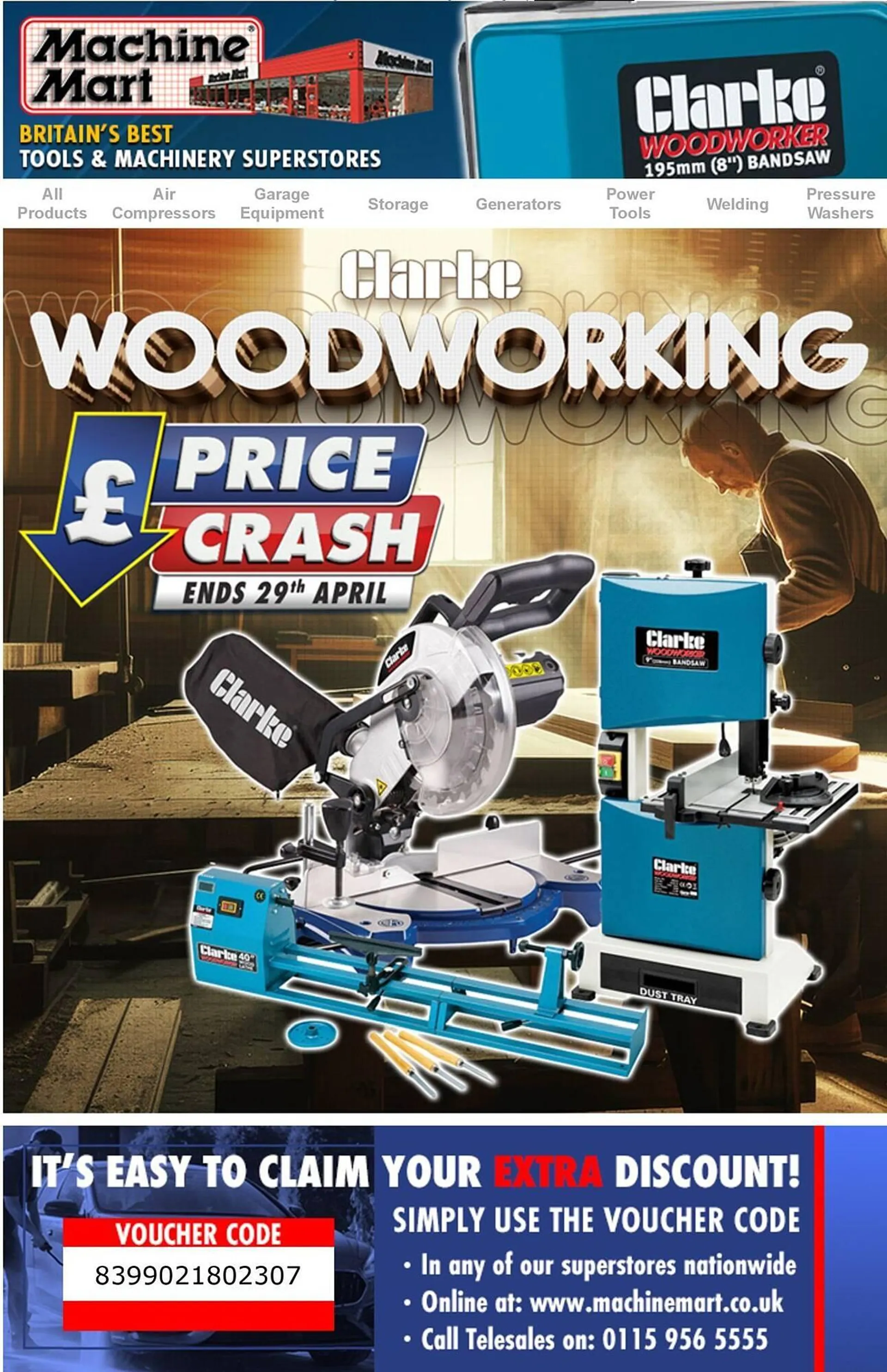 Machine Mart leaflet - 1