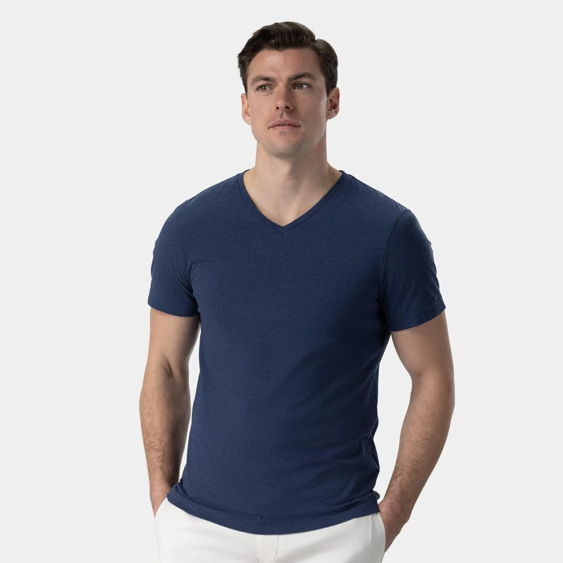 Indigo melange t-shirt