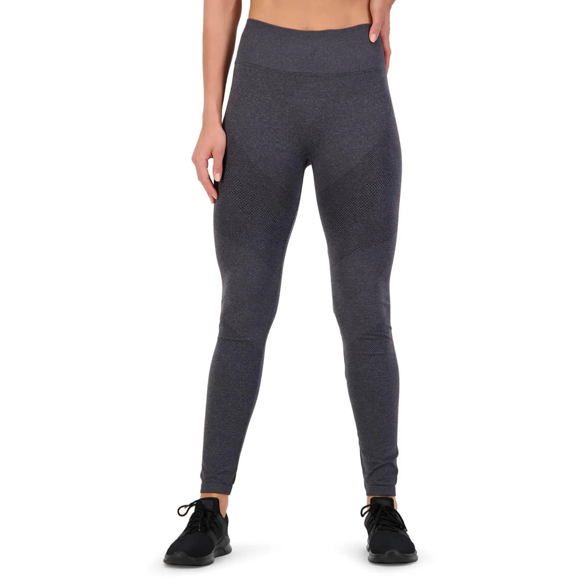 WOMENS SEAMLESS LEGGINGS BLACK