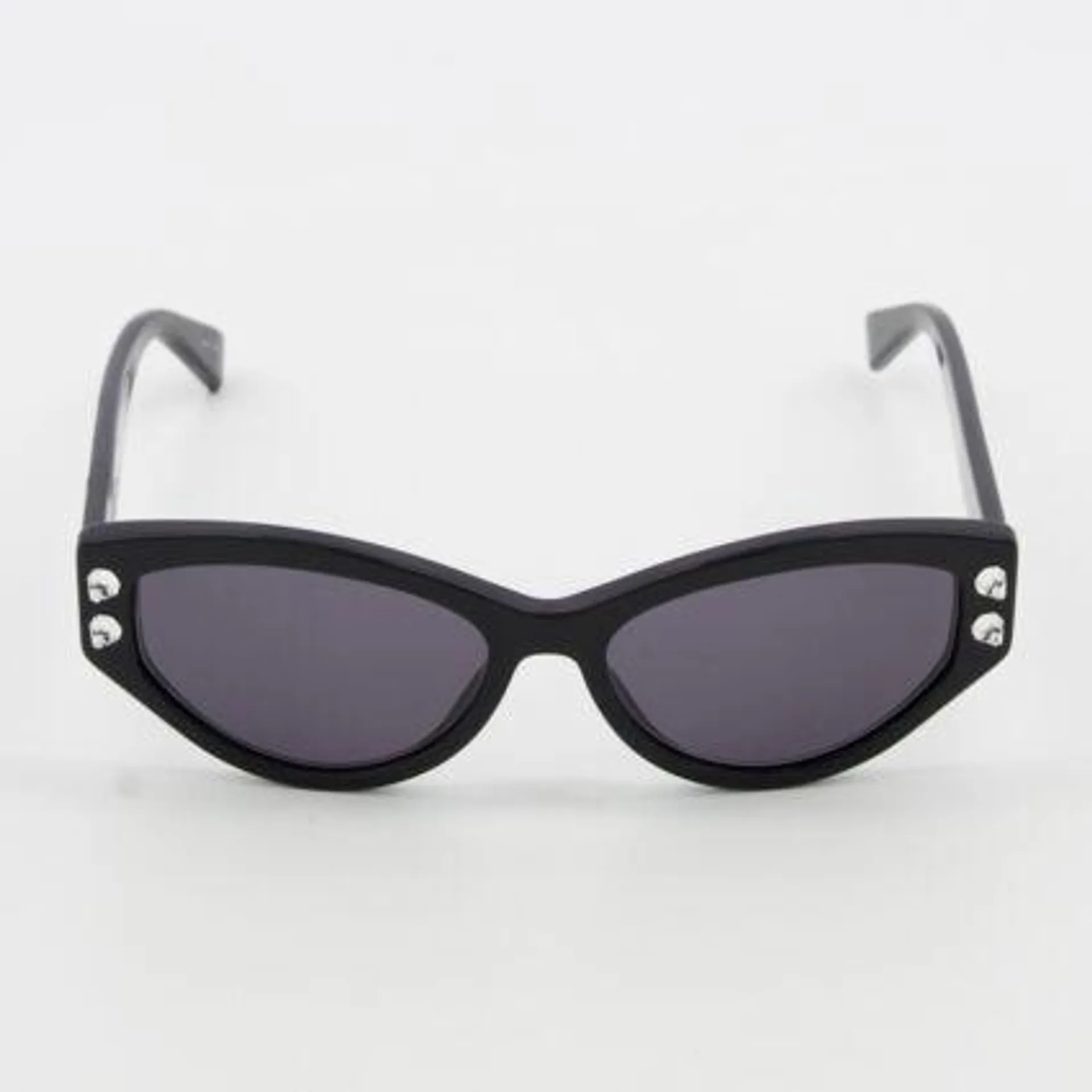 Black MOS109S Cat Eye Sunglasses