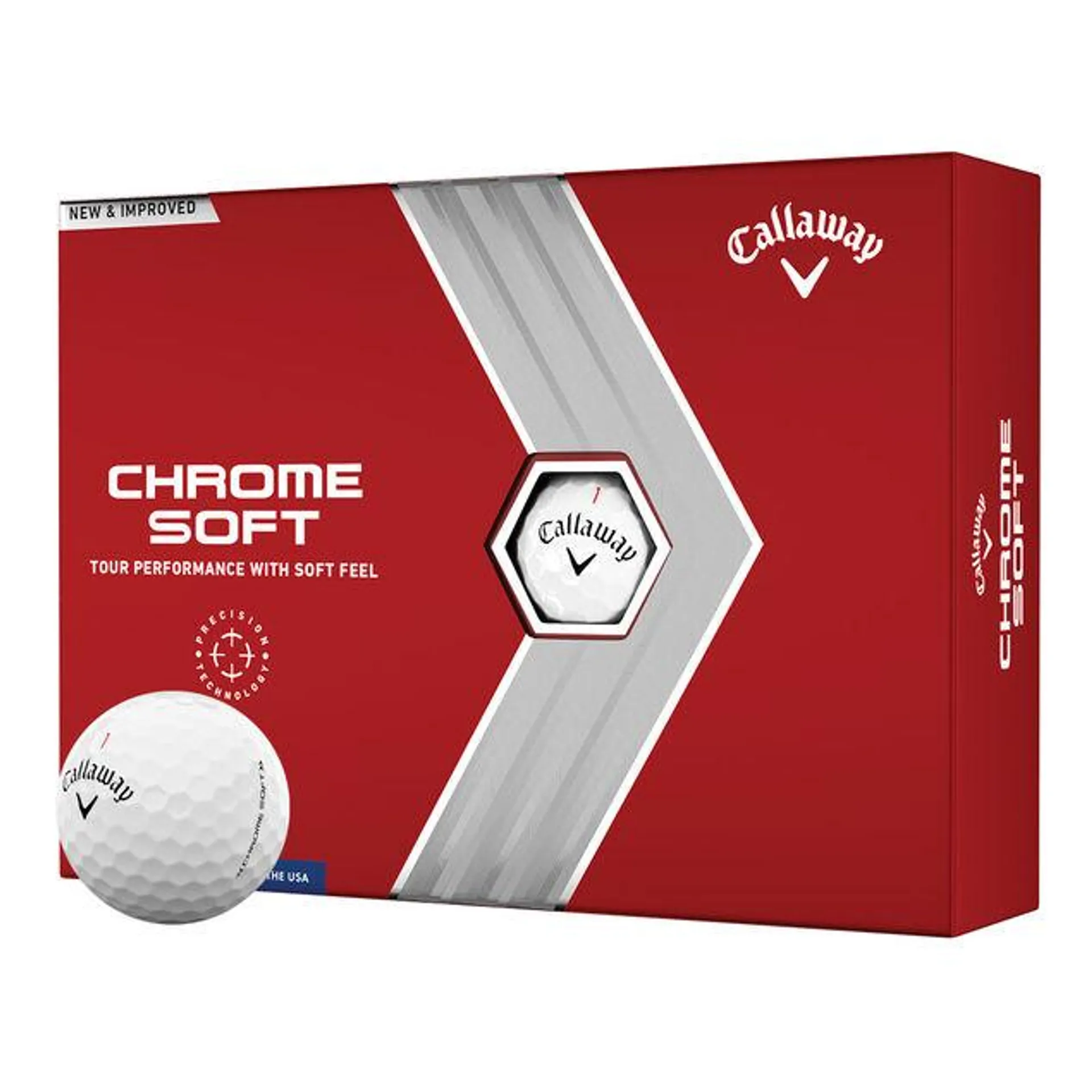 Callaway Golf Chrome Soft 12 Ball Pack