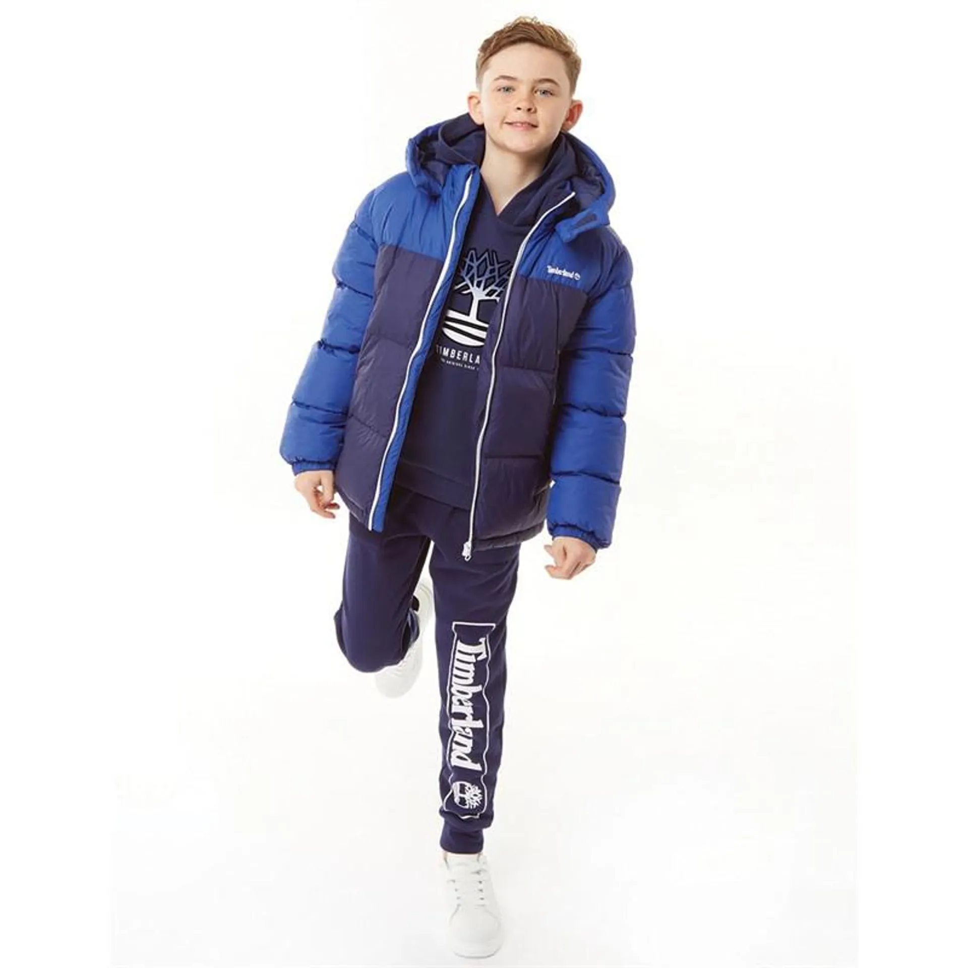 Timberland Boys Puffer Jacket Navy