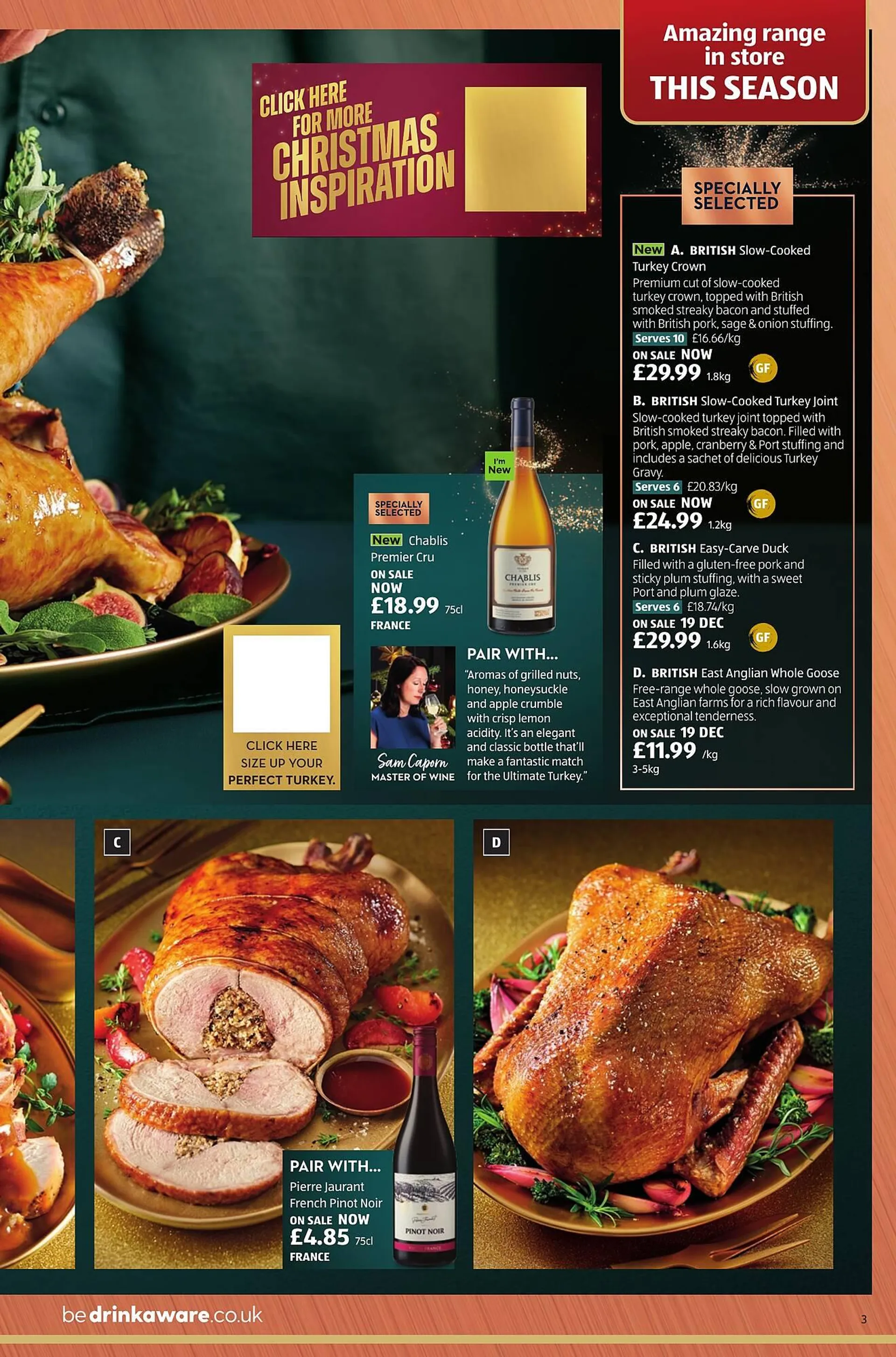 Aldi leaflet from 19 December to 24 December 2024 - Catalogue Page 3