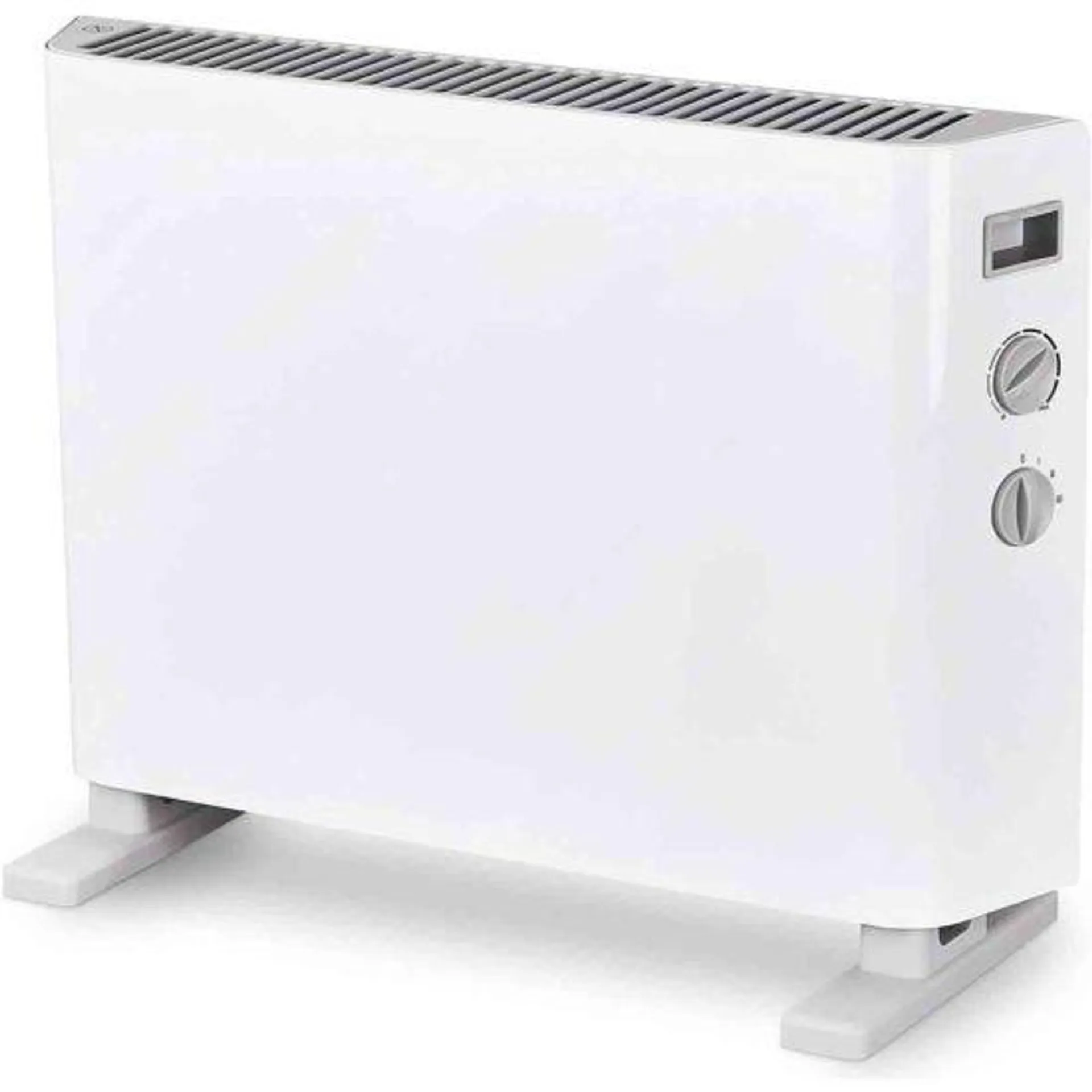 Mylek Convector Heater Electric 2000W Free Standing Radiator - Portable, 3 Power Modes With Adjustable Thermostat/Oil Free Low Energy - For Homes, Offices, Garages, Conservatory And Summerhouse