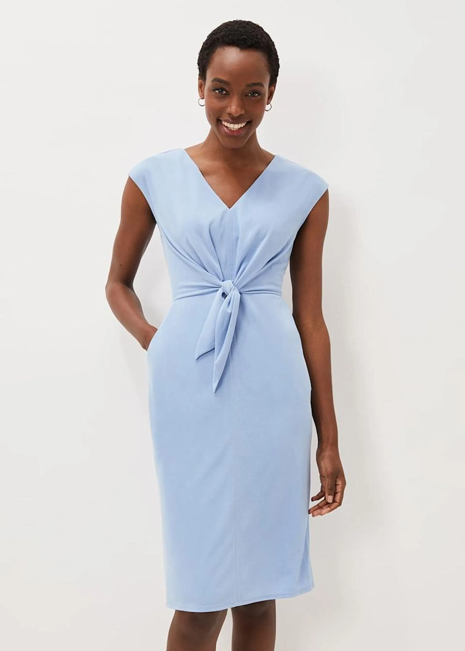 Adeliade Tie Front Dress