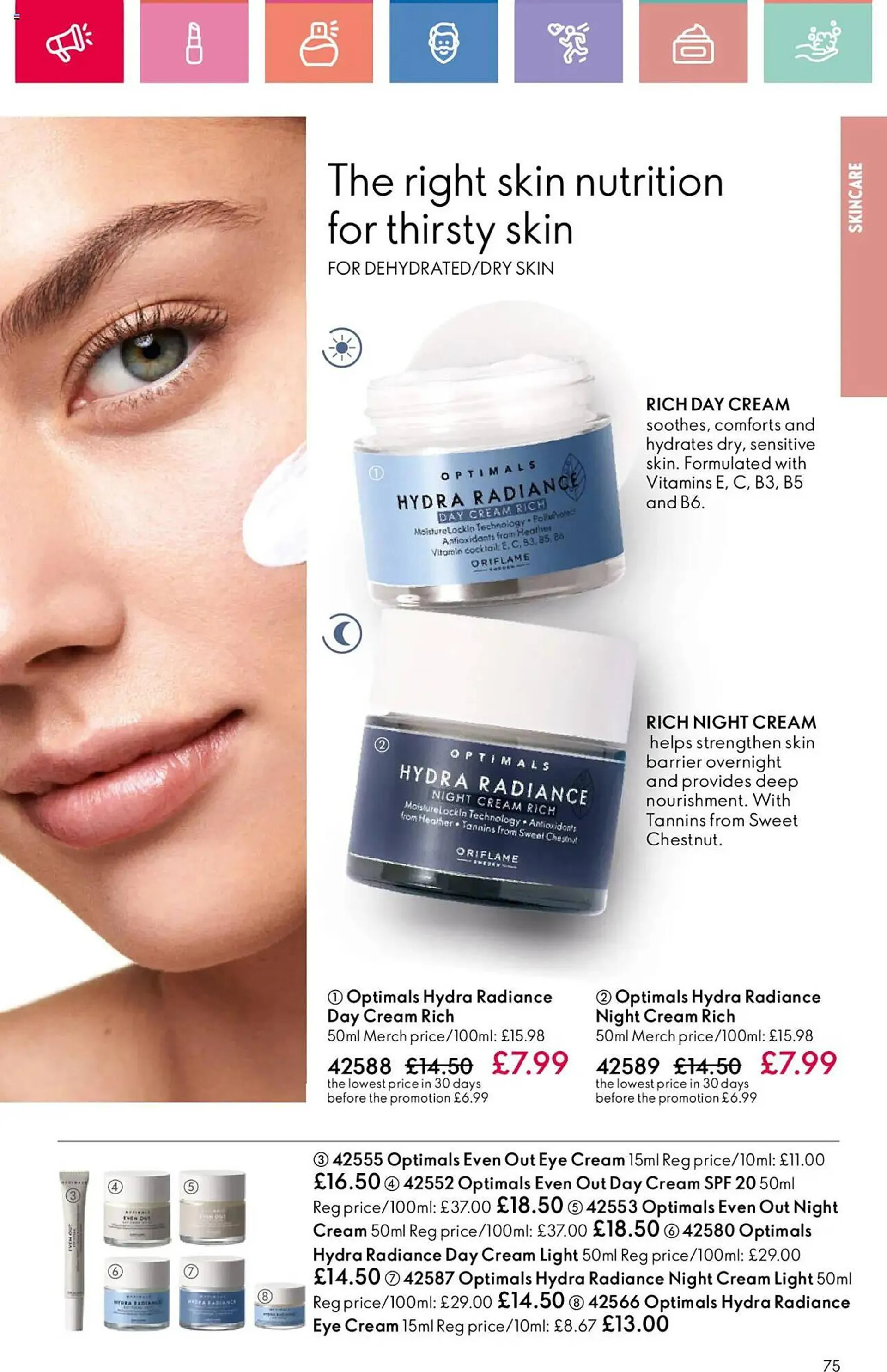 Oriflame leaflet from 3 January to 22 January 2025 - Catalogue Page 75