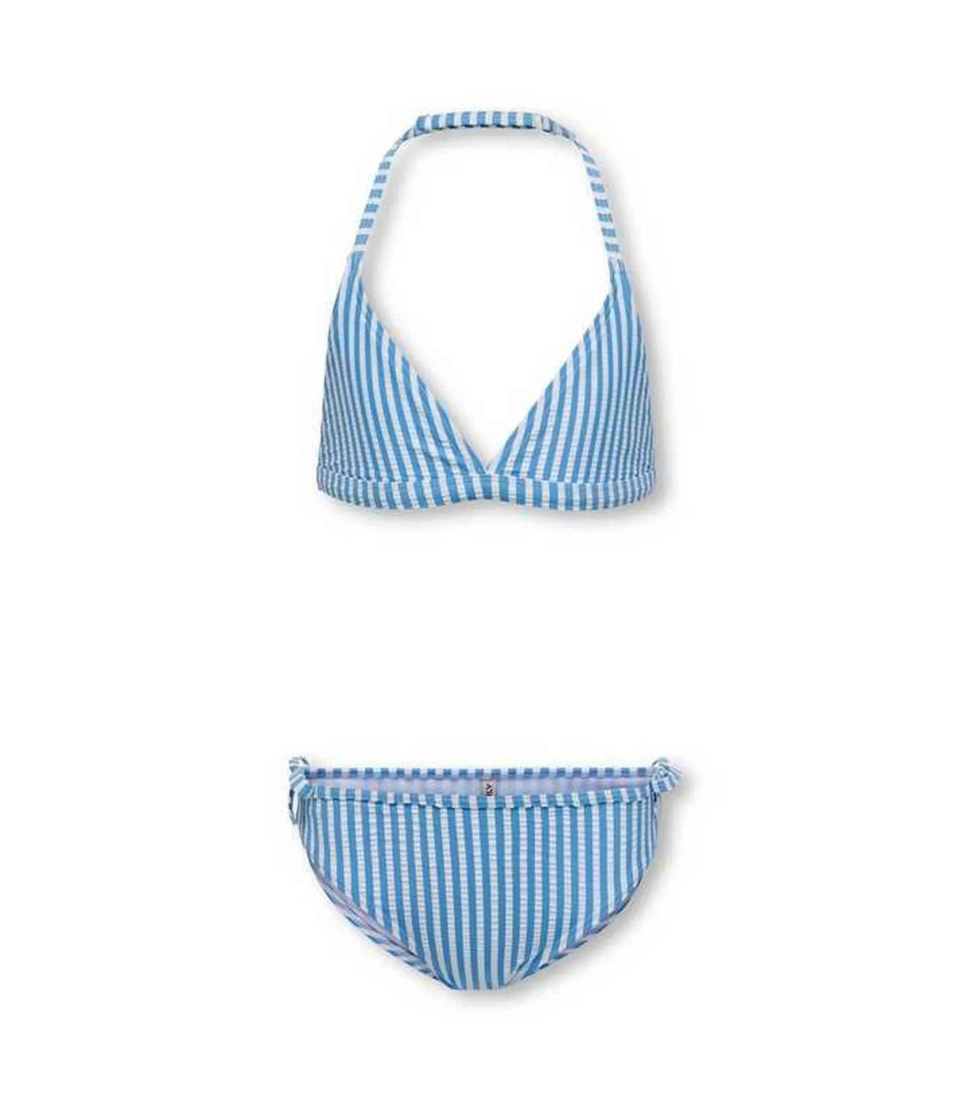 KIDS ONLY Girls Blue Stripe Bikini Set