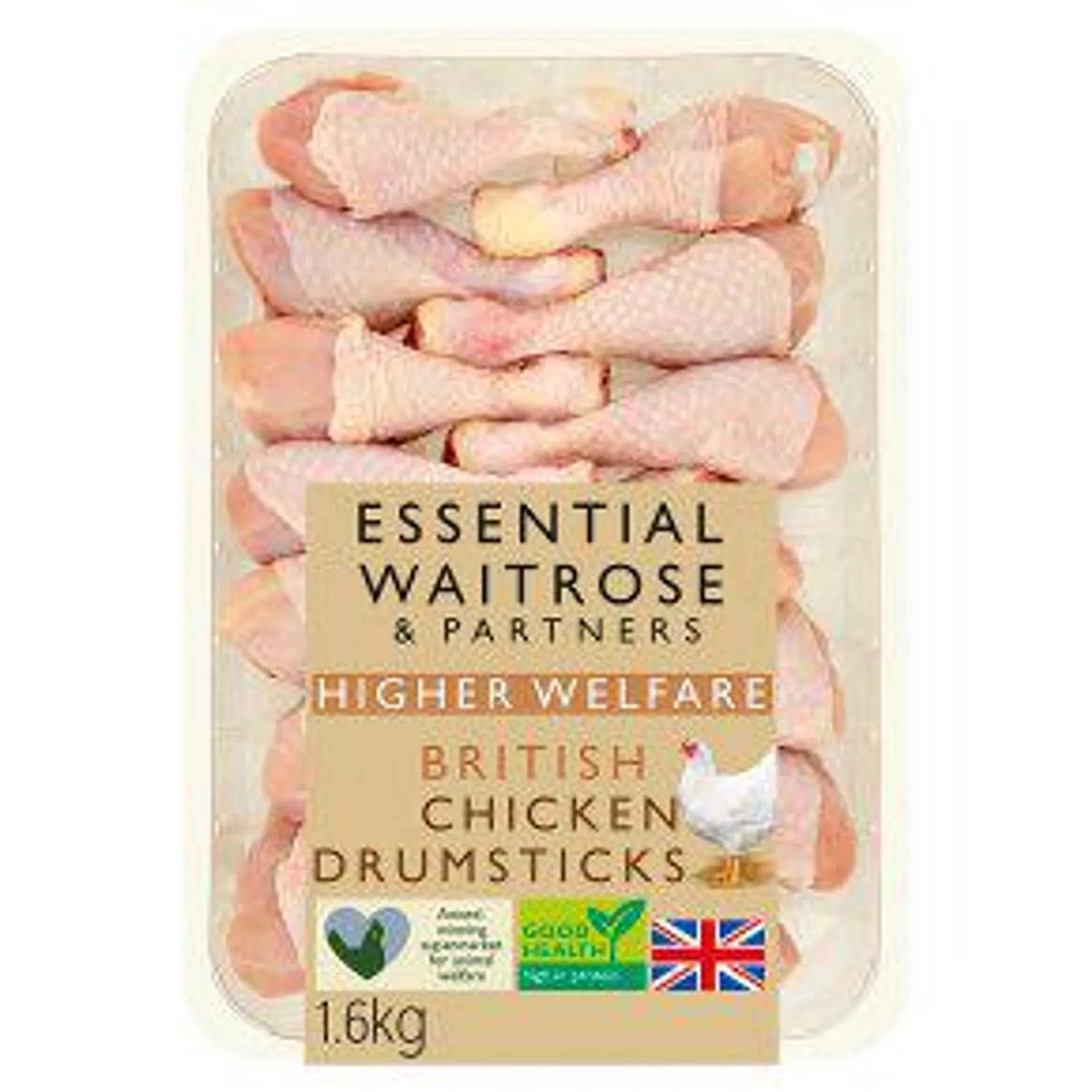 Essential British Chicken Drumsticks, Skin-on & Bone-in