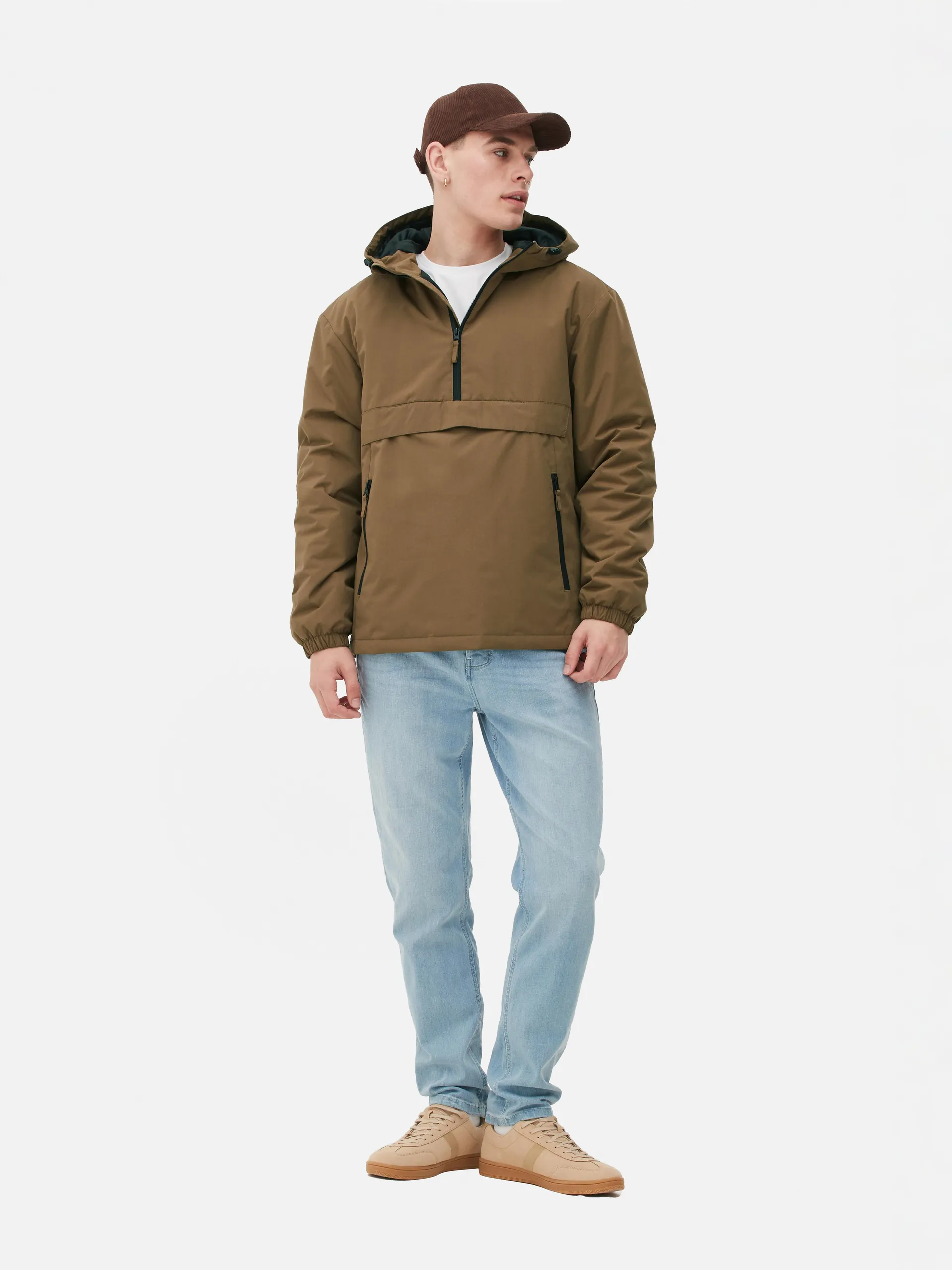 Pullover Hooded Jacket