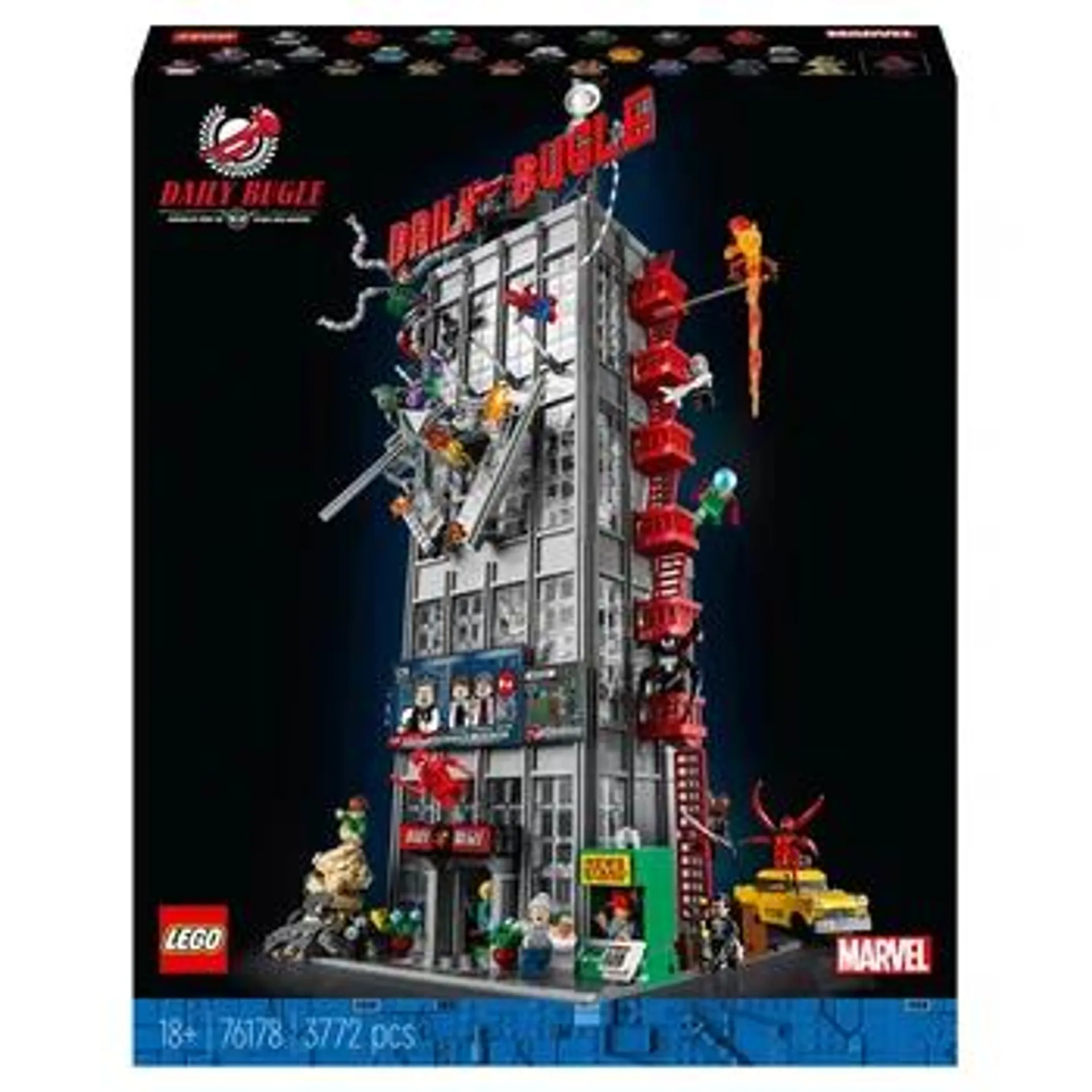 LEGO Marvel Spider-Man 76178 Daily Bugle Set for Adults