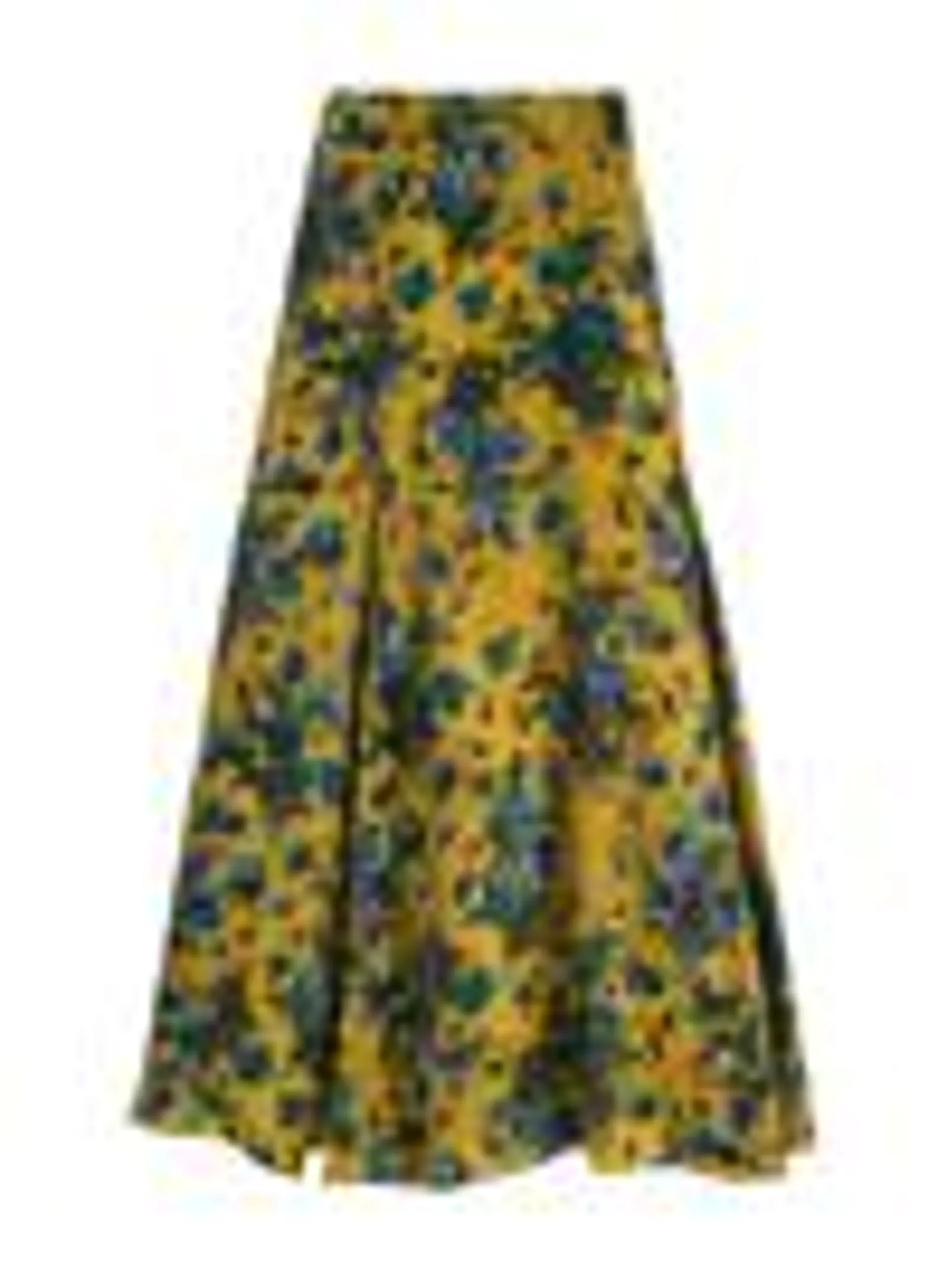 Wild Poppies Maxi-Skirt