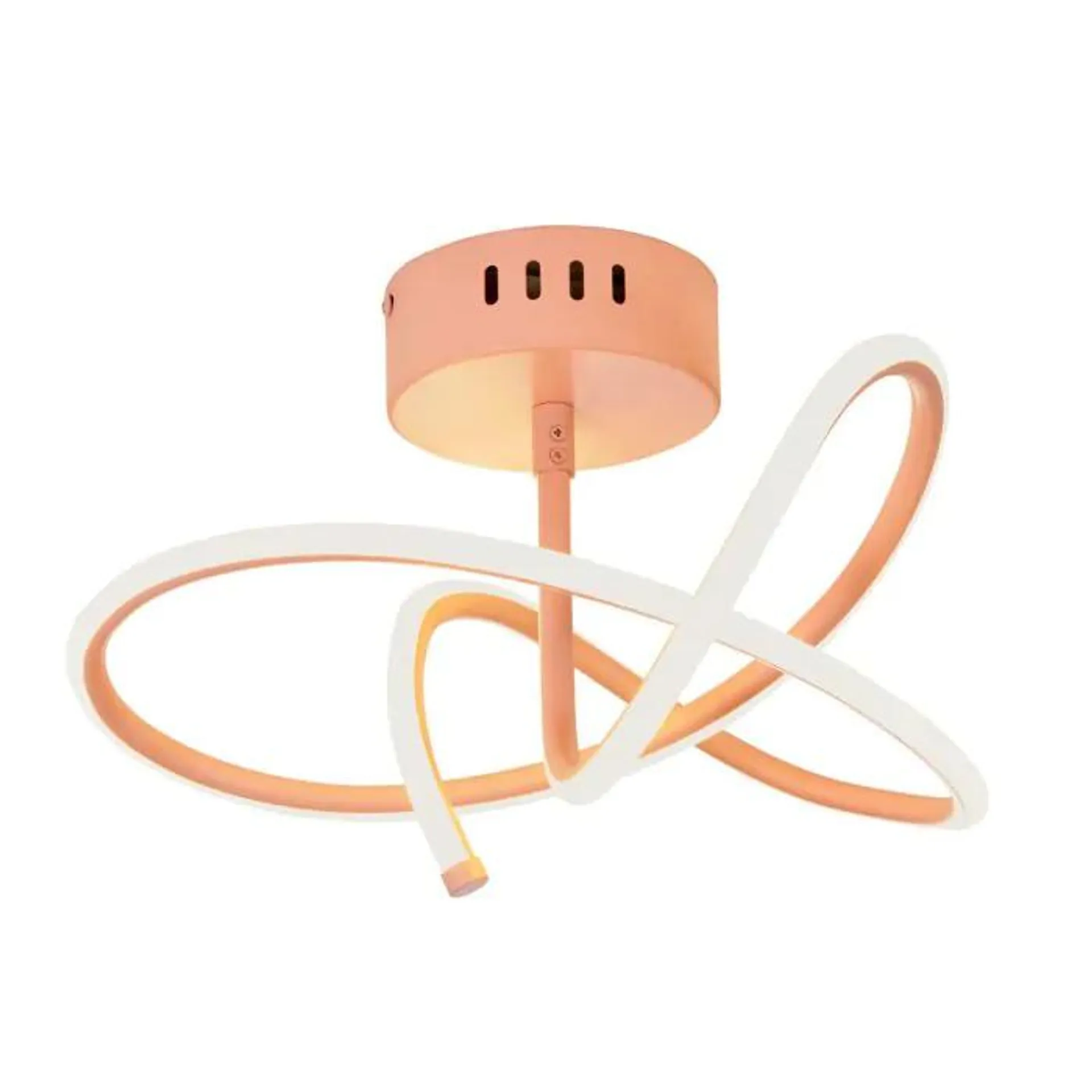 Glow Whirly Ceiling Light, Pink