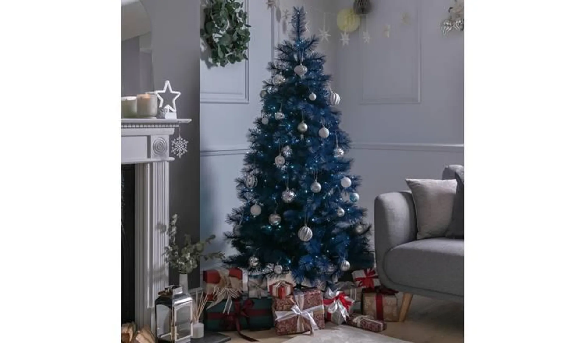 Habitat 6ft Fashion Christmas Tree - Navy