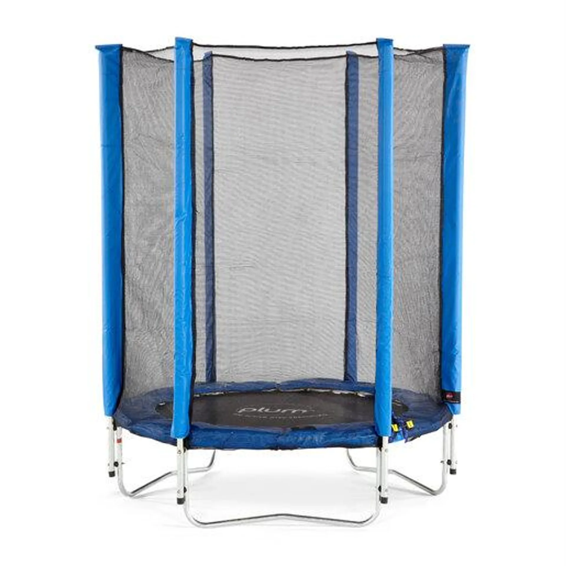 Plum Junior Springsafe 4.5ft Trampoline & Enclosure - Blue