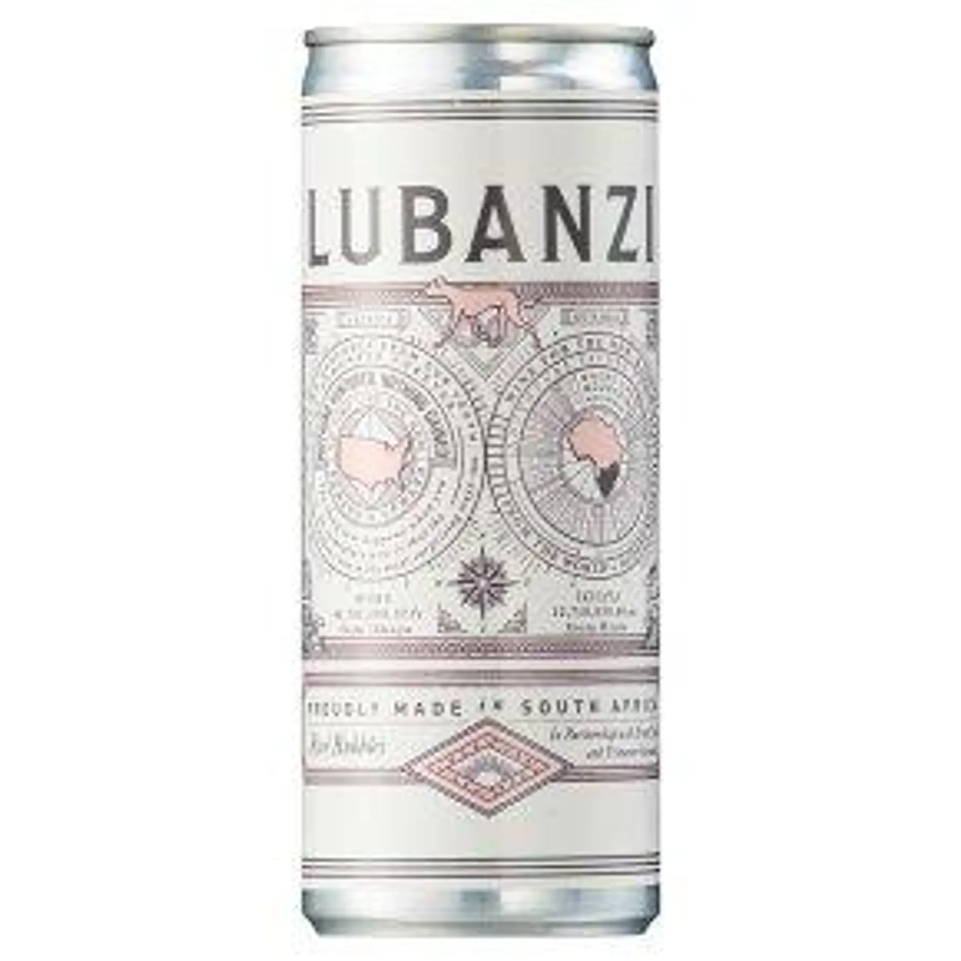 Lubanzi Sparkling Rose NV Can