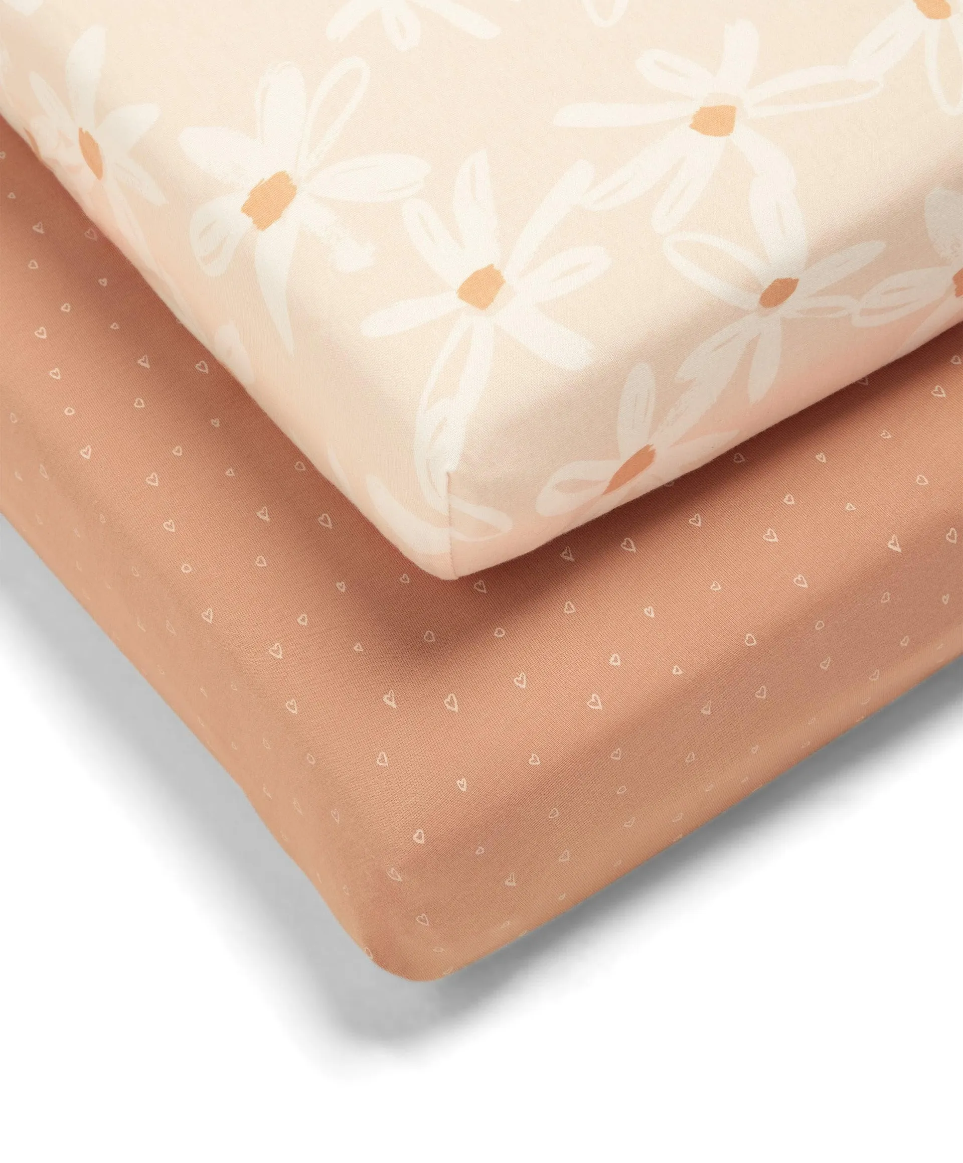 Daisy Cotbed Fitted Sheets - 2 Pack