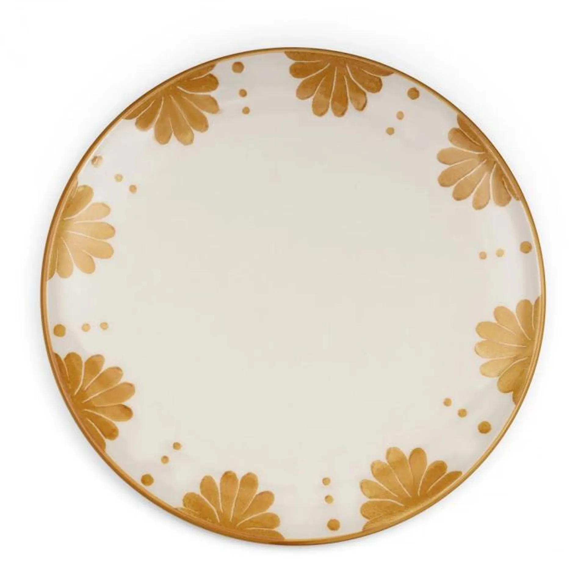 Dinner Plate Menton yellow