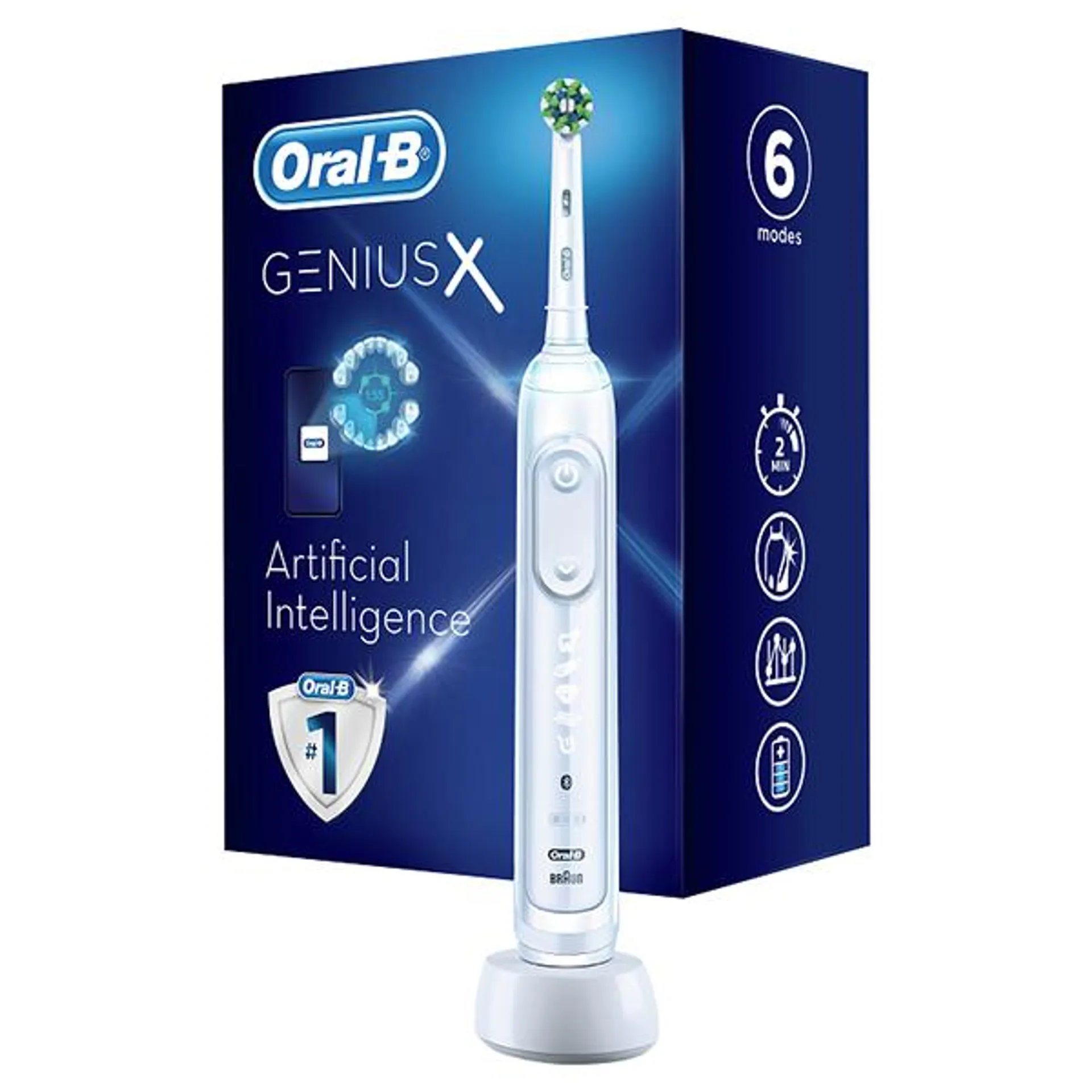 Oral-B Genius X White Electric Rechargeable Toothbrush