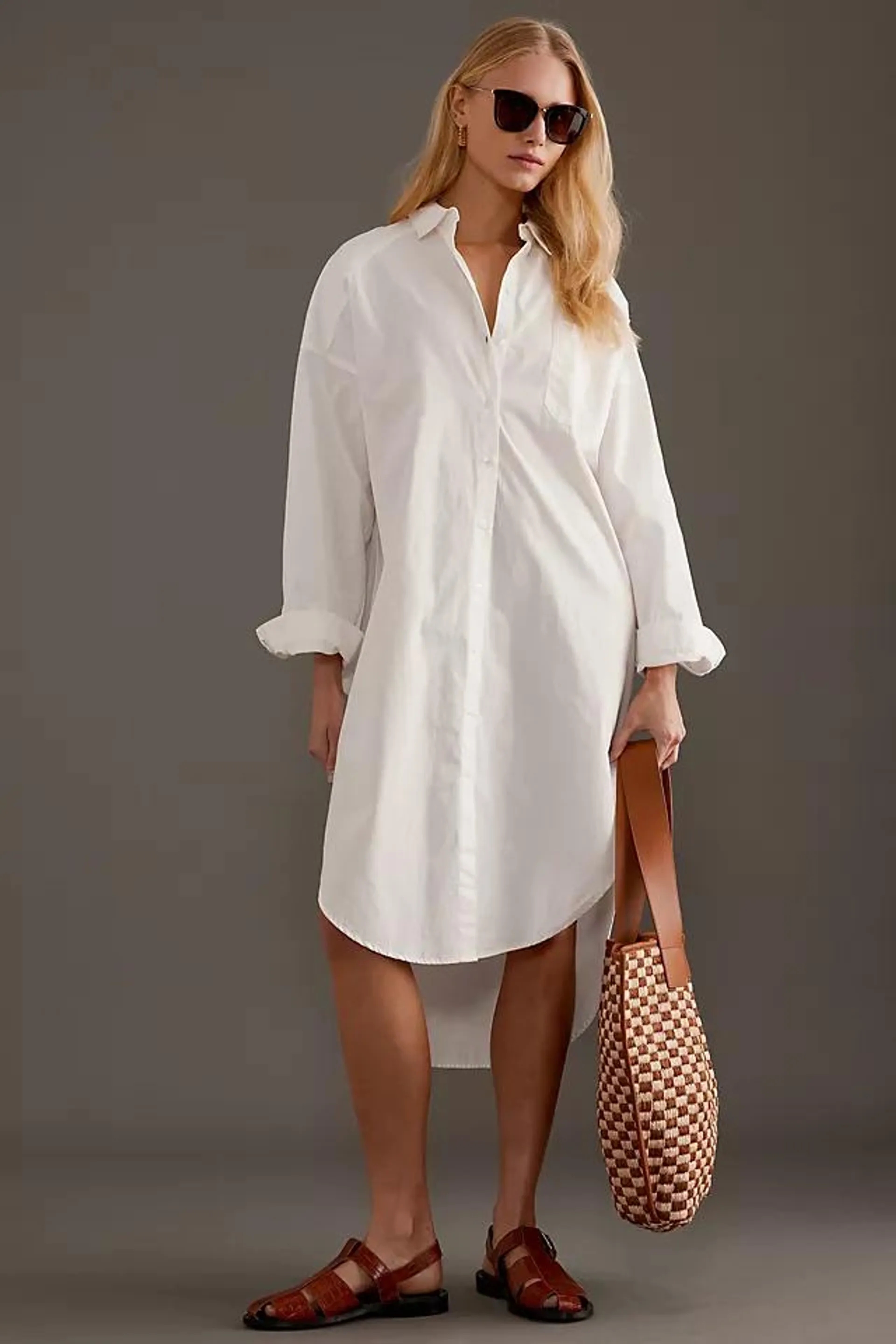 Selected Femme Holly Long-Sleeve Shirt Dress