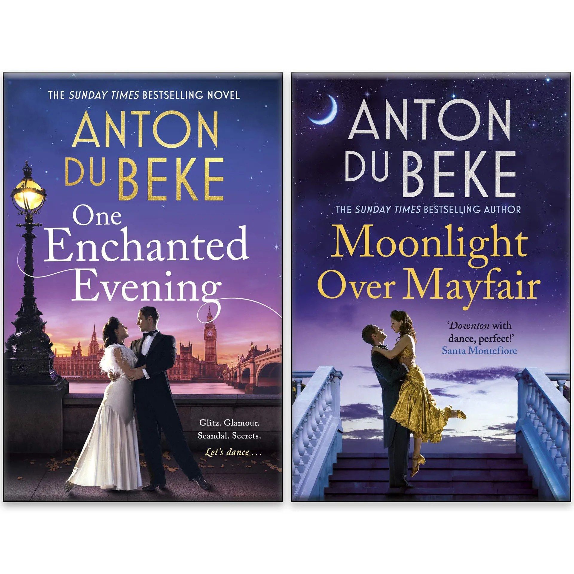 Anton Du Beke 2 Books Collection Set One Enchanted Evening Moonlight Over Mayfair