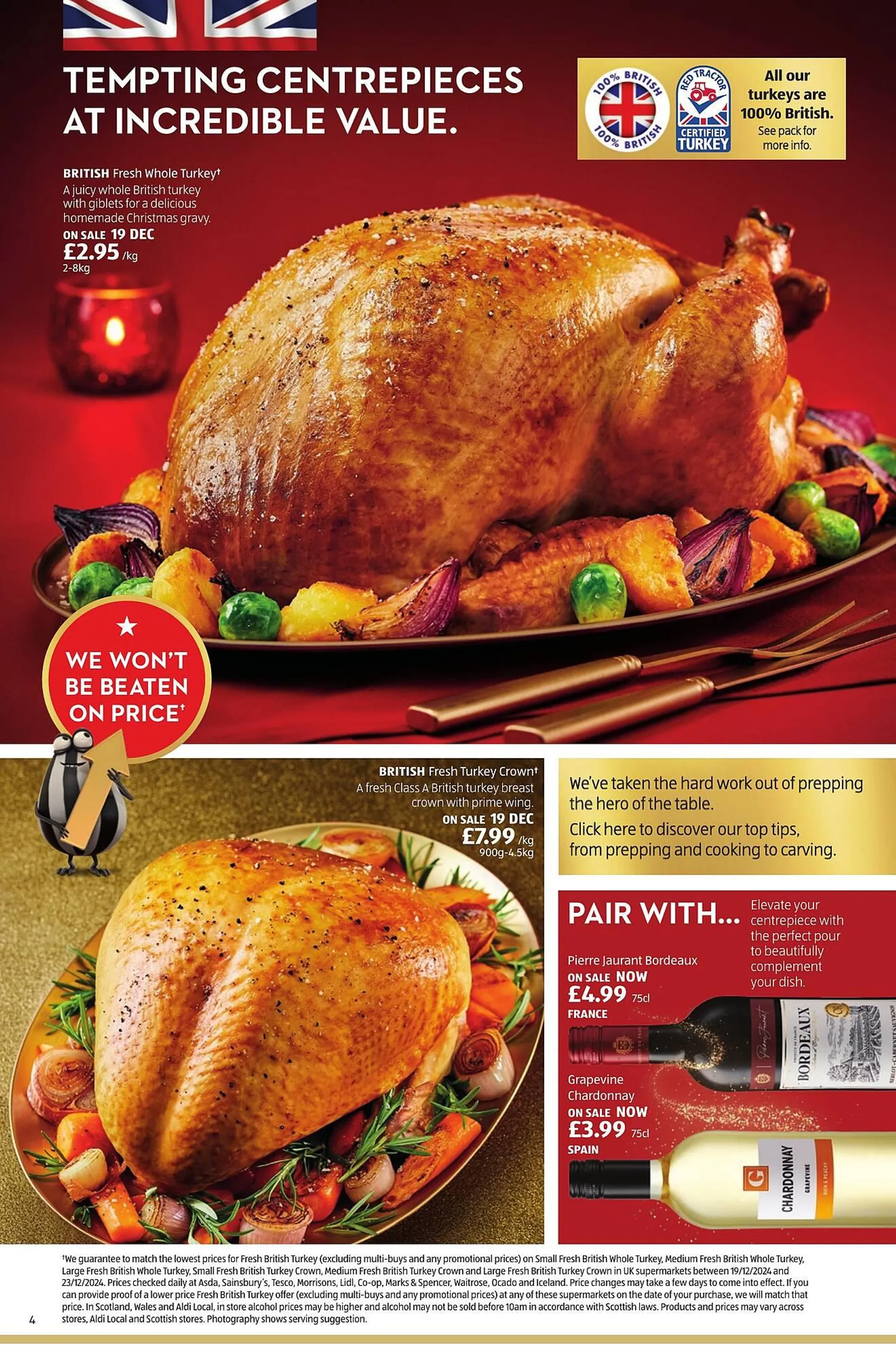 Aldi leaflet from 19 December to 24 December 2024 - Catalogue Page 4