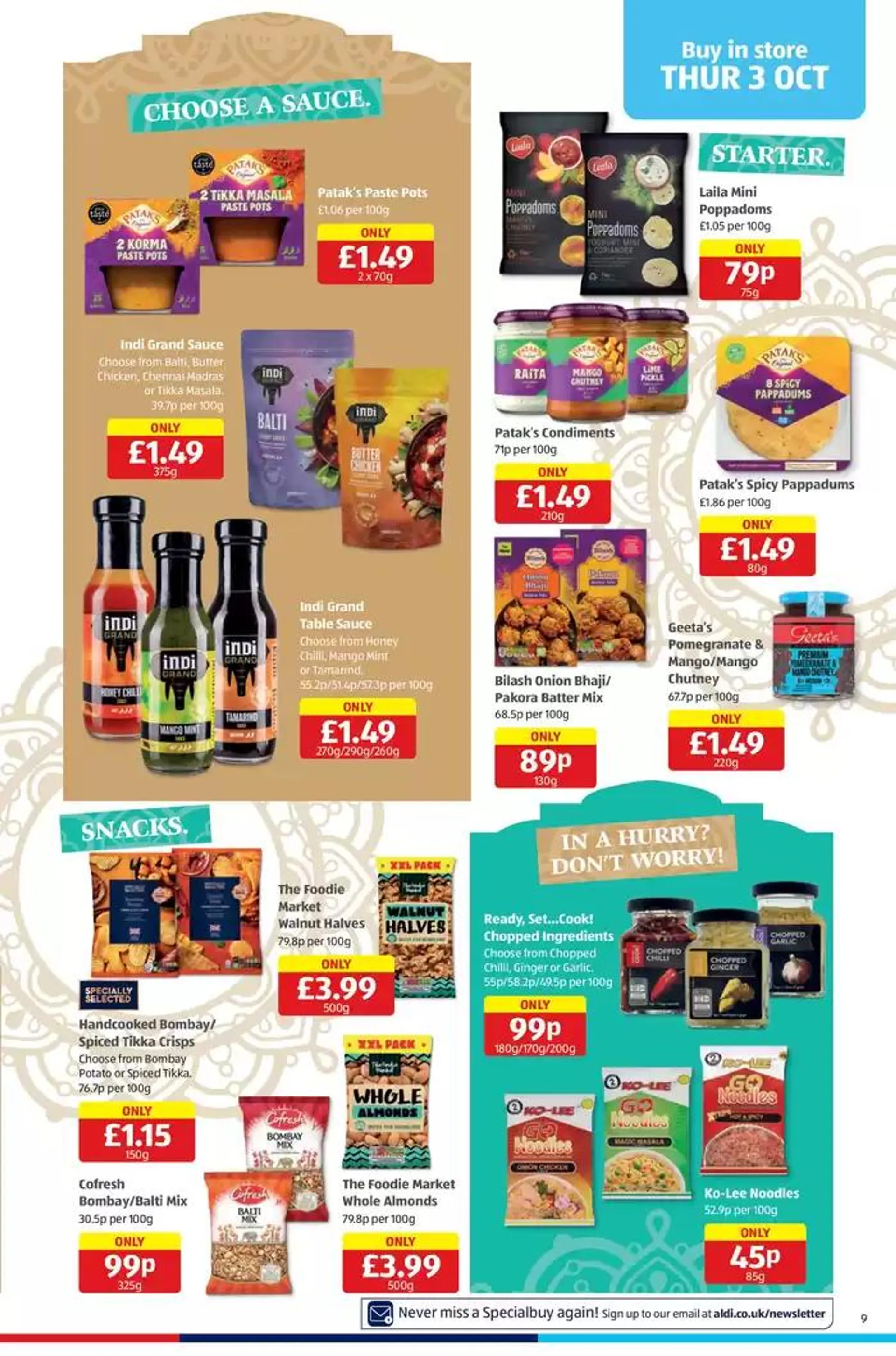 Aldi SpecialBuys Scotland from 28 September to 12 October 2024 - Catalogue Page 9