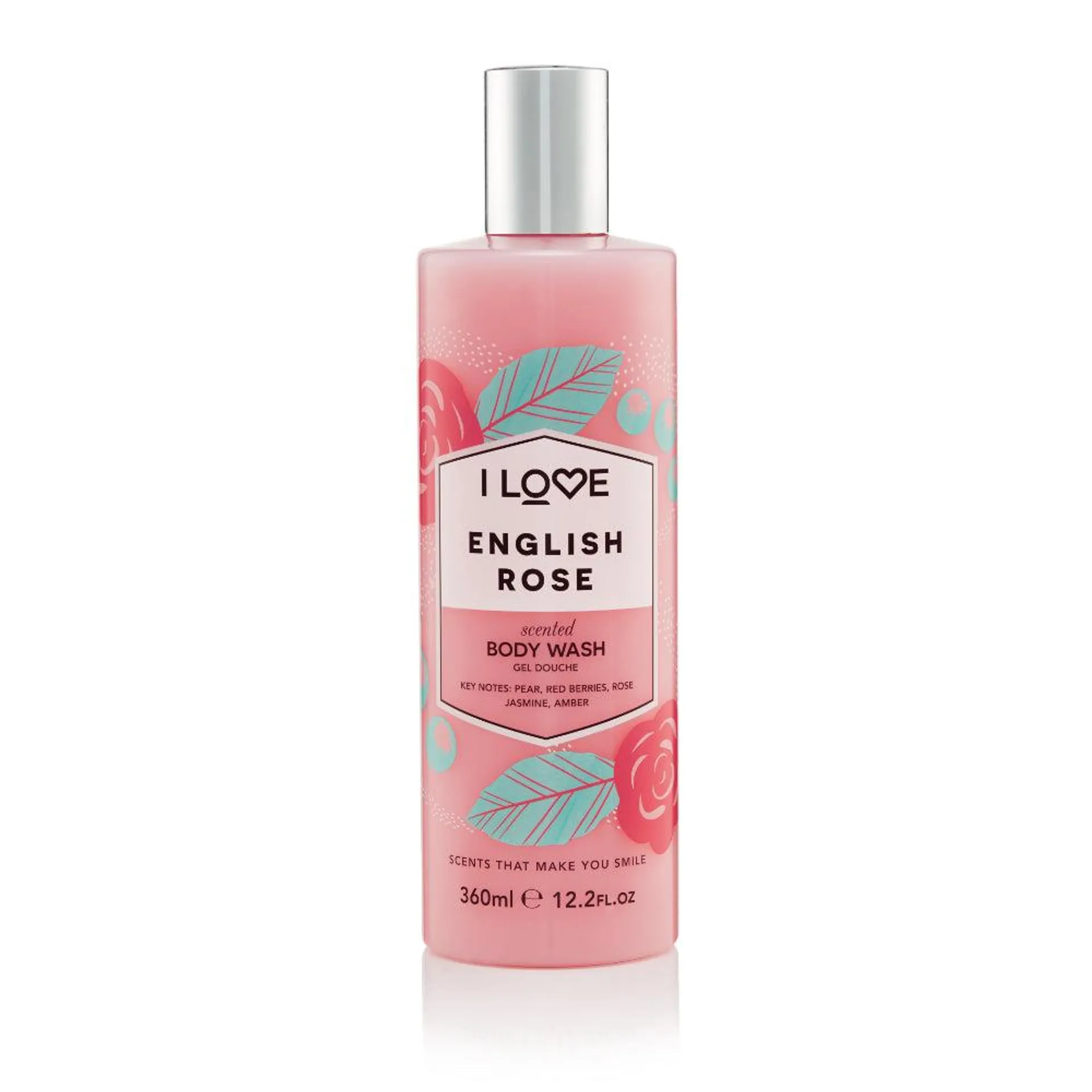 I Love Signature Body Wash 375ml English Rose