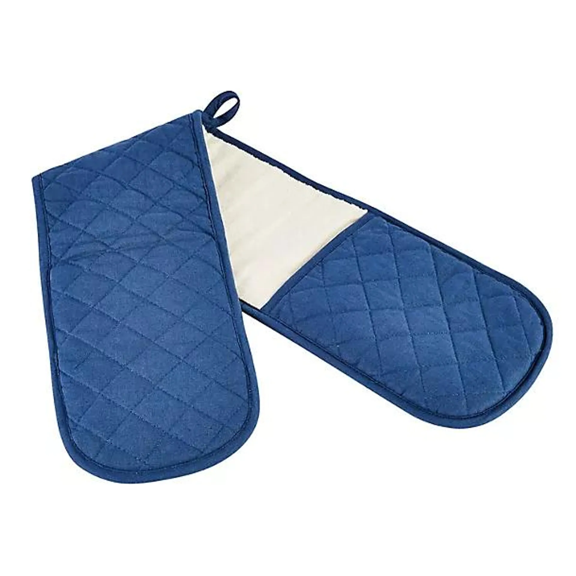 Lakeland Navy Canvas Double Oven Glove