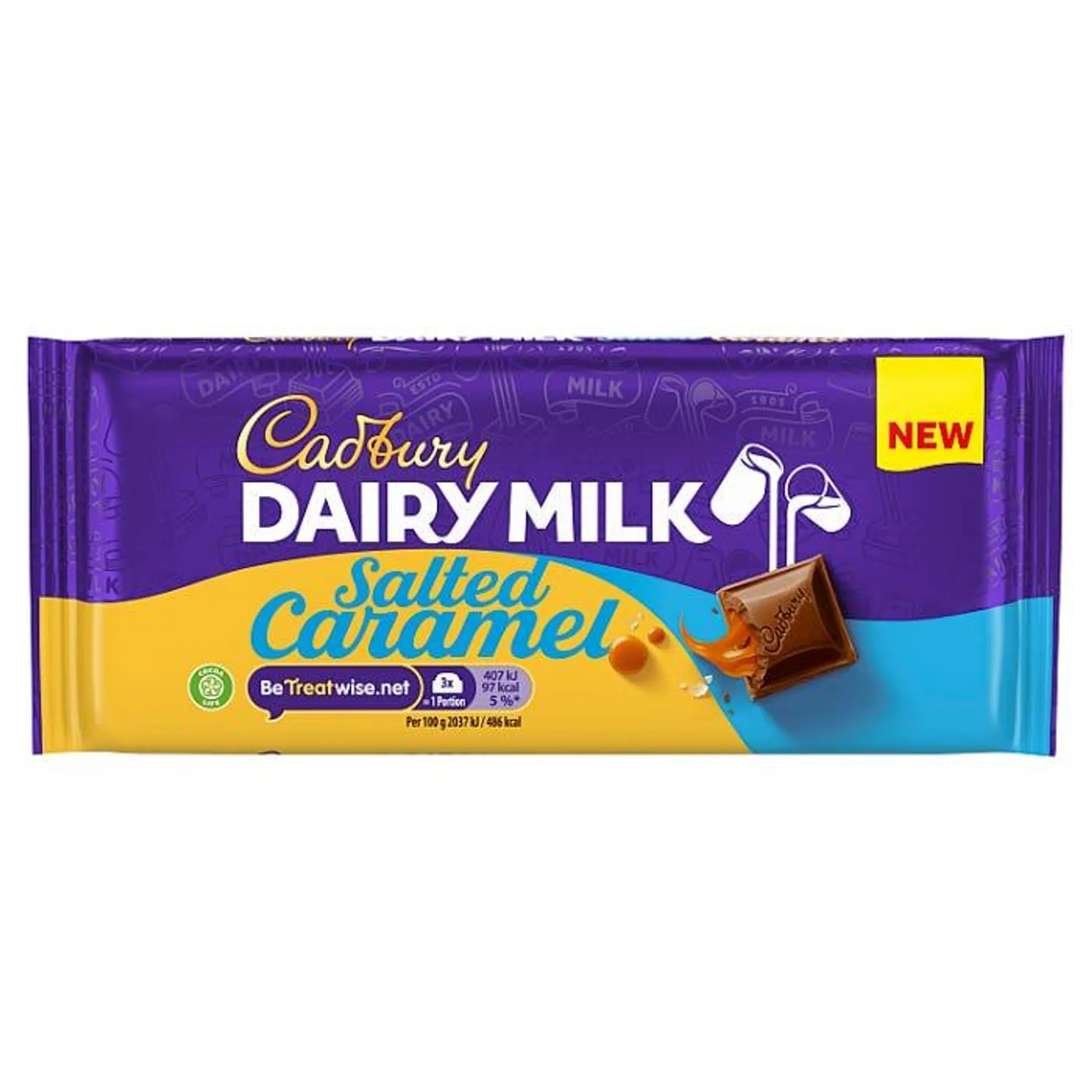 Cadbury Dairy Milk Salted Caramel, 120g