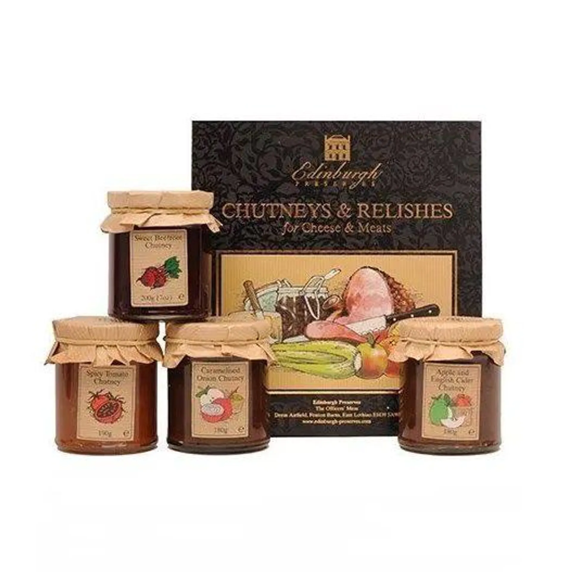 Edinburgh Preserves Chutneys & Relishes Gift Set