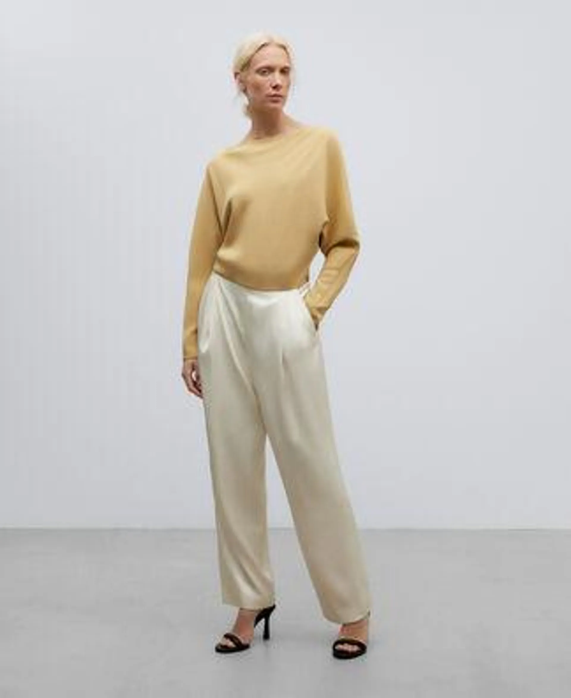 Two-tone jumpsuit woman