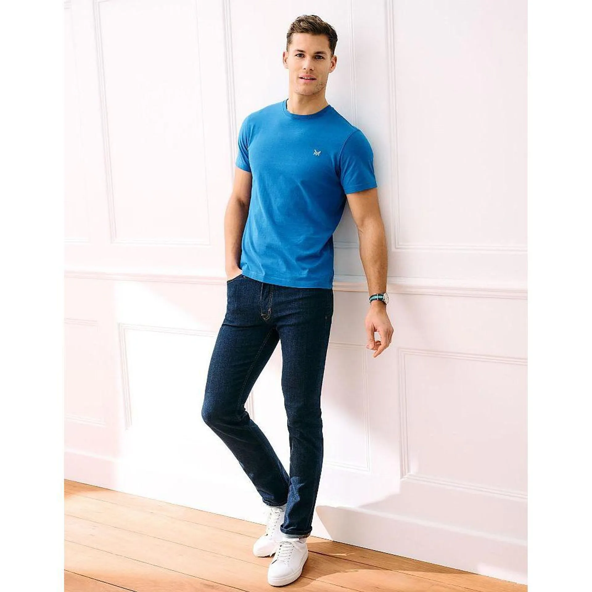 Crew Clothing Crew Classic Tee - Cobalt Blue