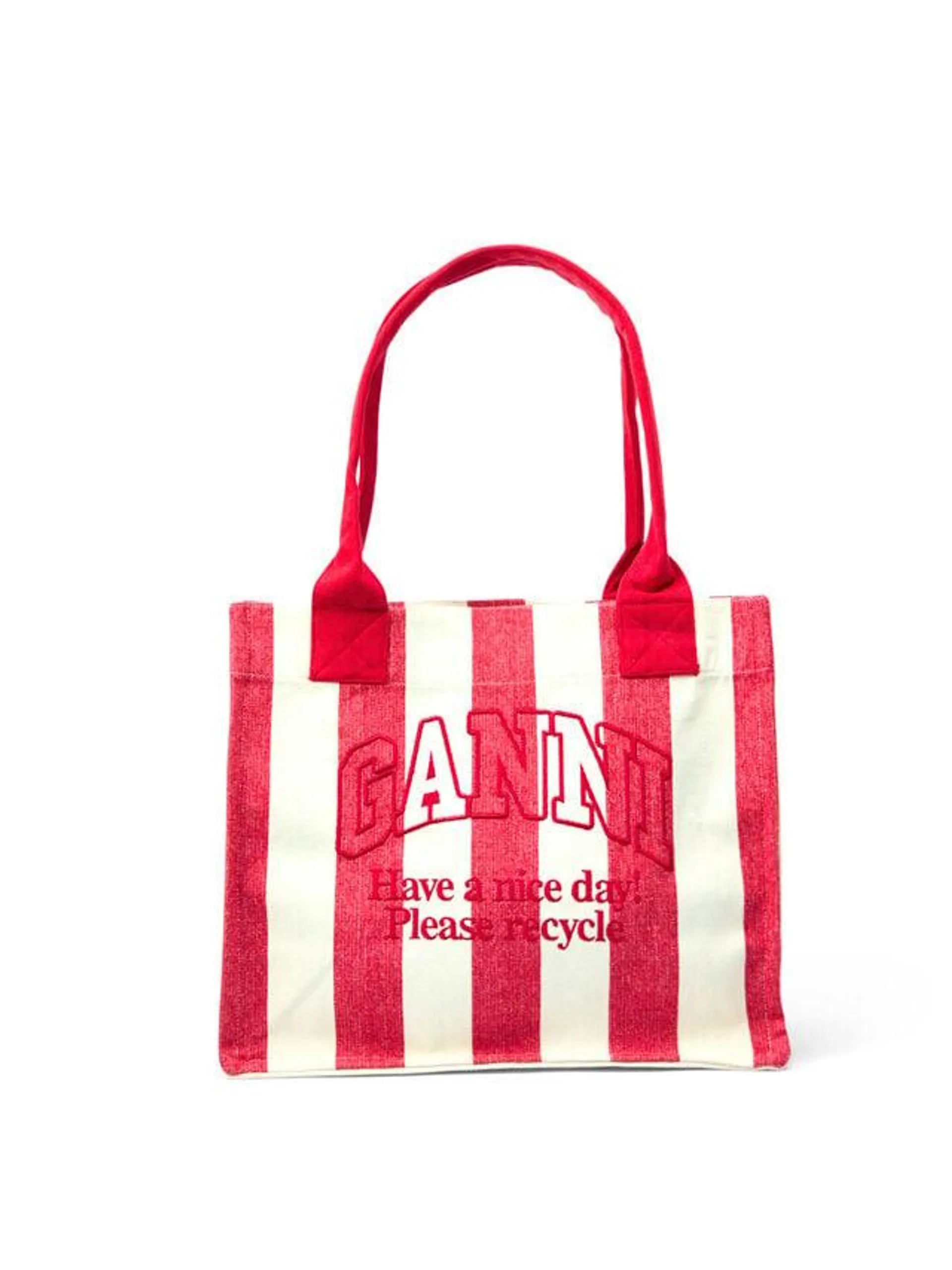 Large Easy Shopper Stripe Tote Bag