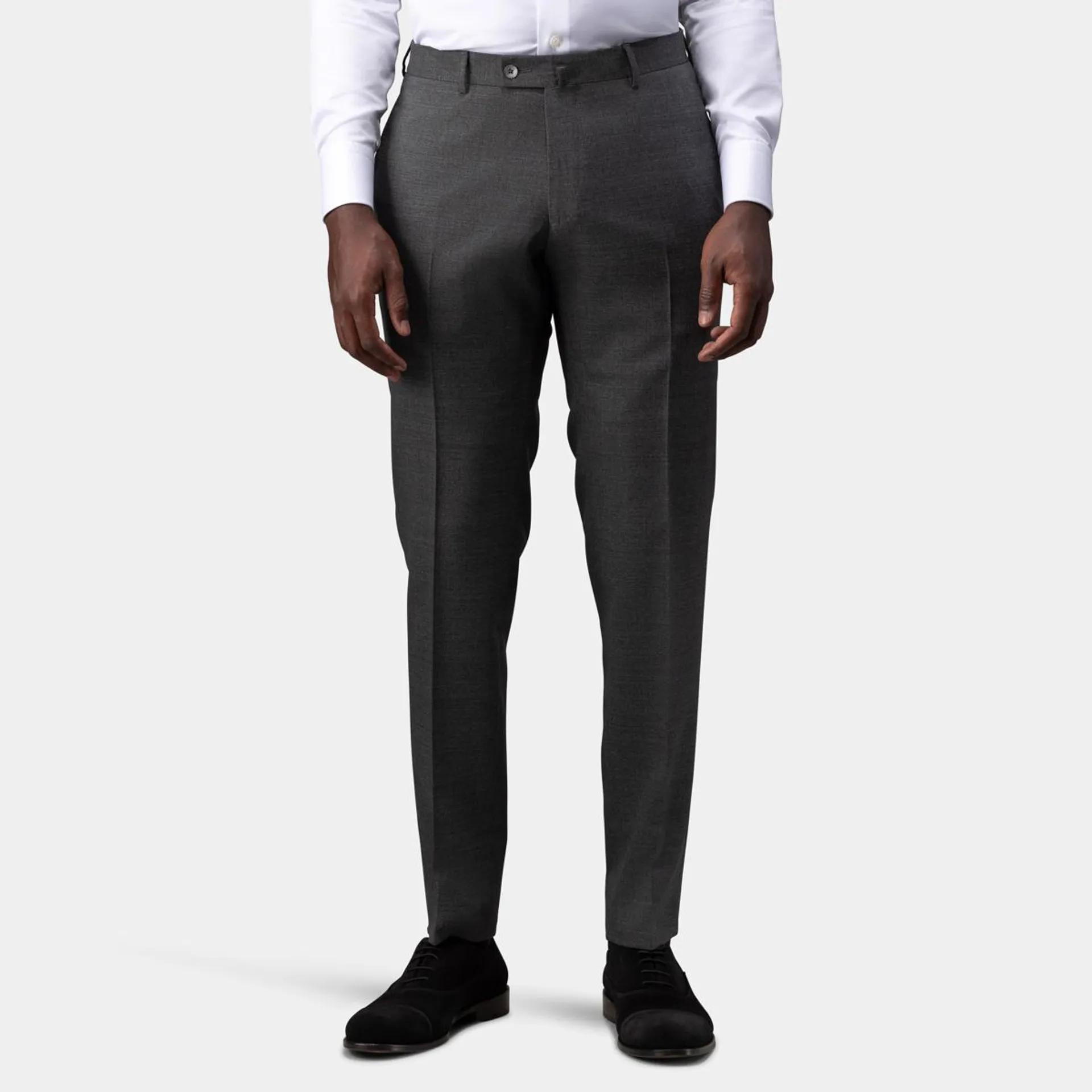 Dark gray suit pants