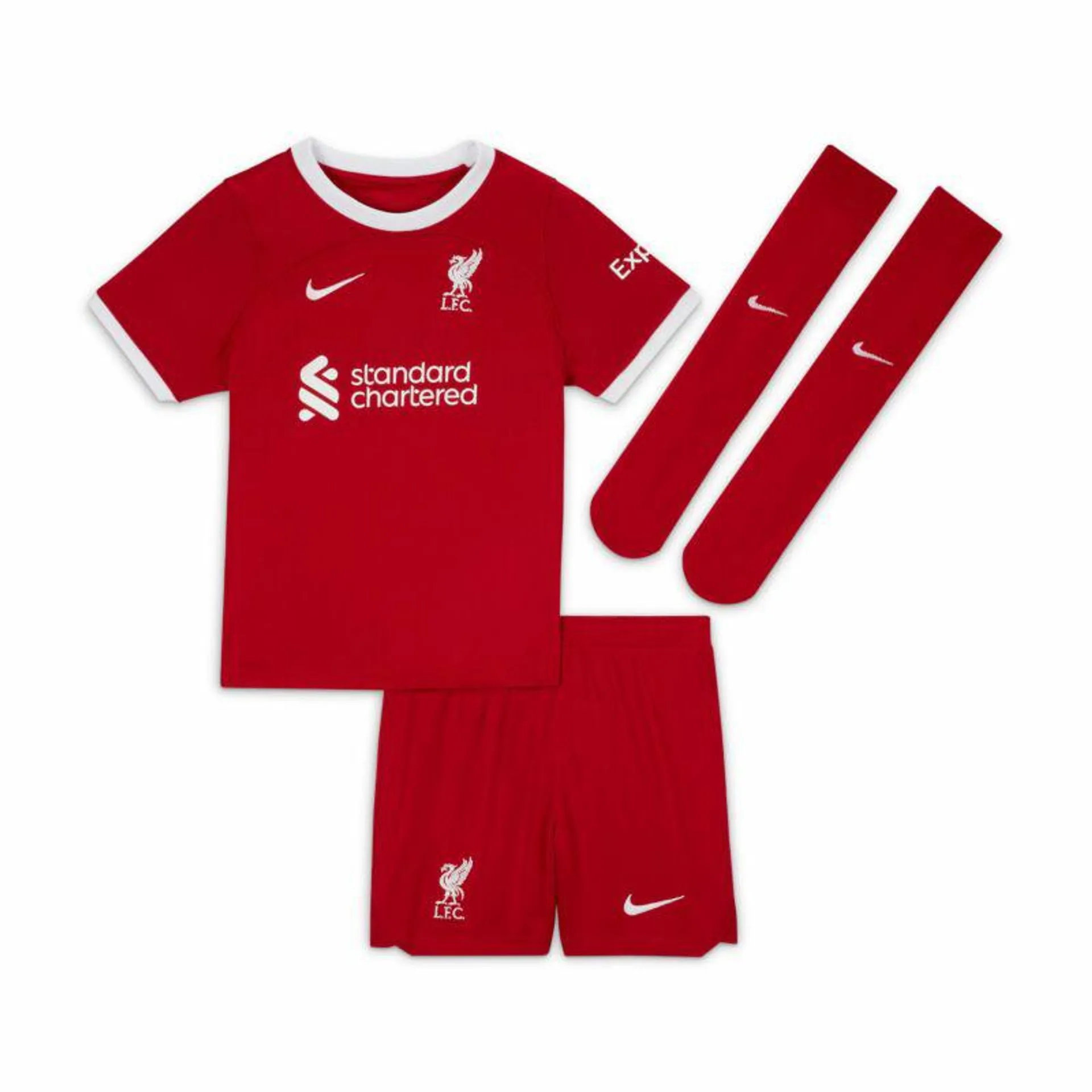 Nike Liverpool Home Mini Kit 2023-2024